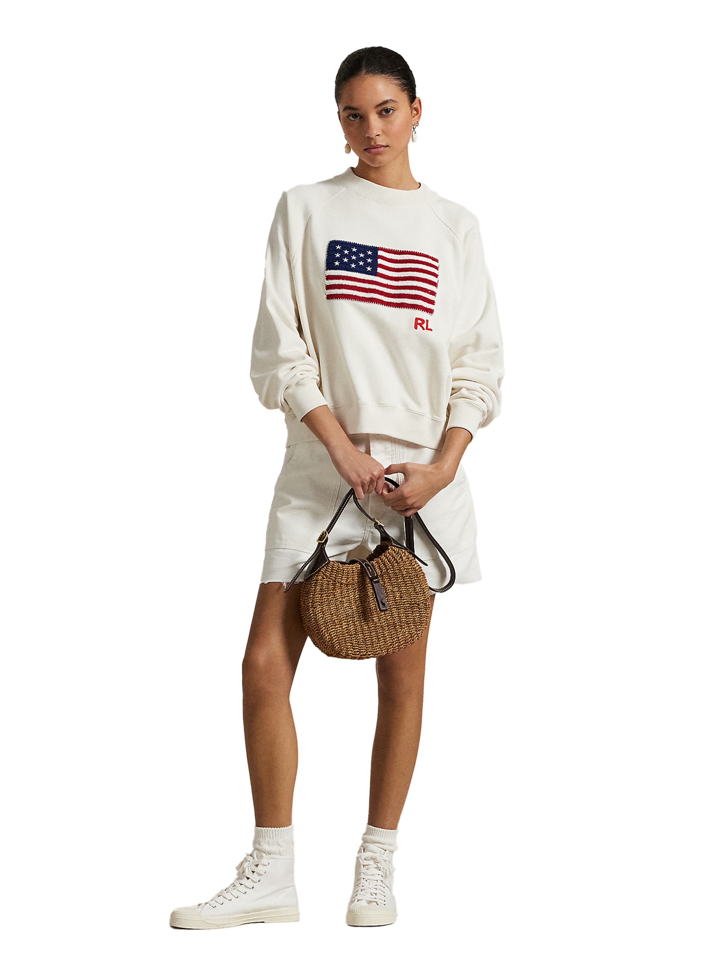 Printed sweatshirt POLO RALPH LAUREN White