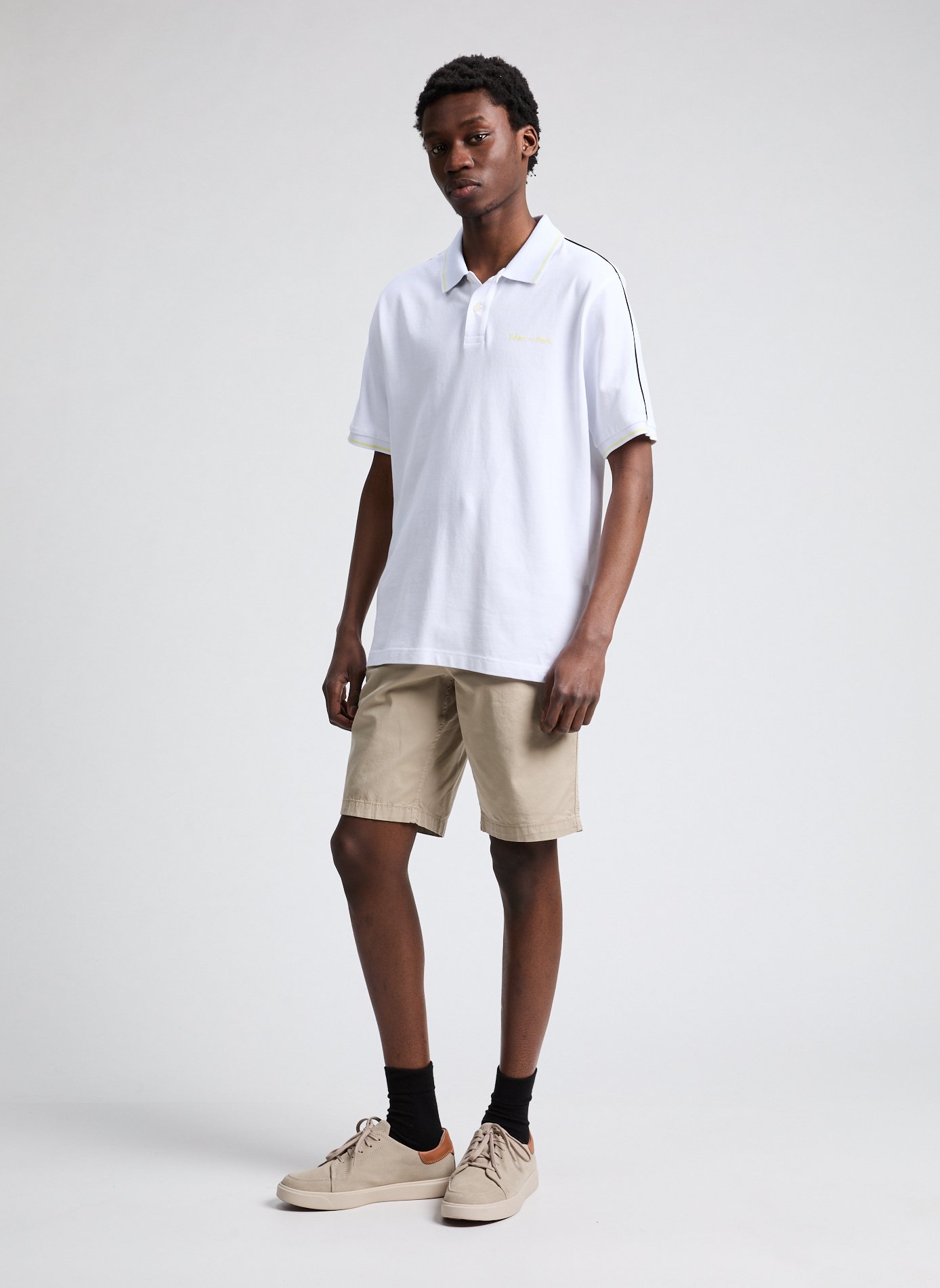  Cotton polo shirt  EDEN PARK White