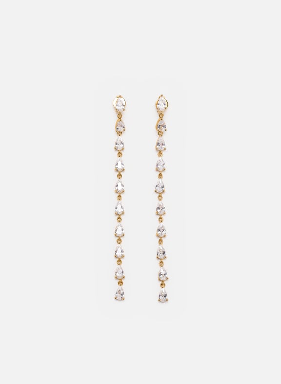 Boucles d'oreille pendantes Doré by AU PRINTEMPS PARIS AU PRINTEMPS PARIS Boucles d'oreille pendantes Doré