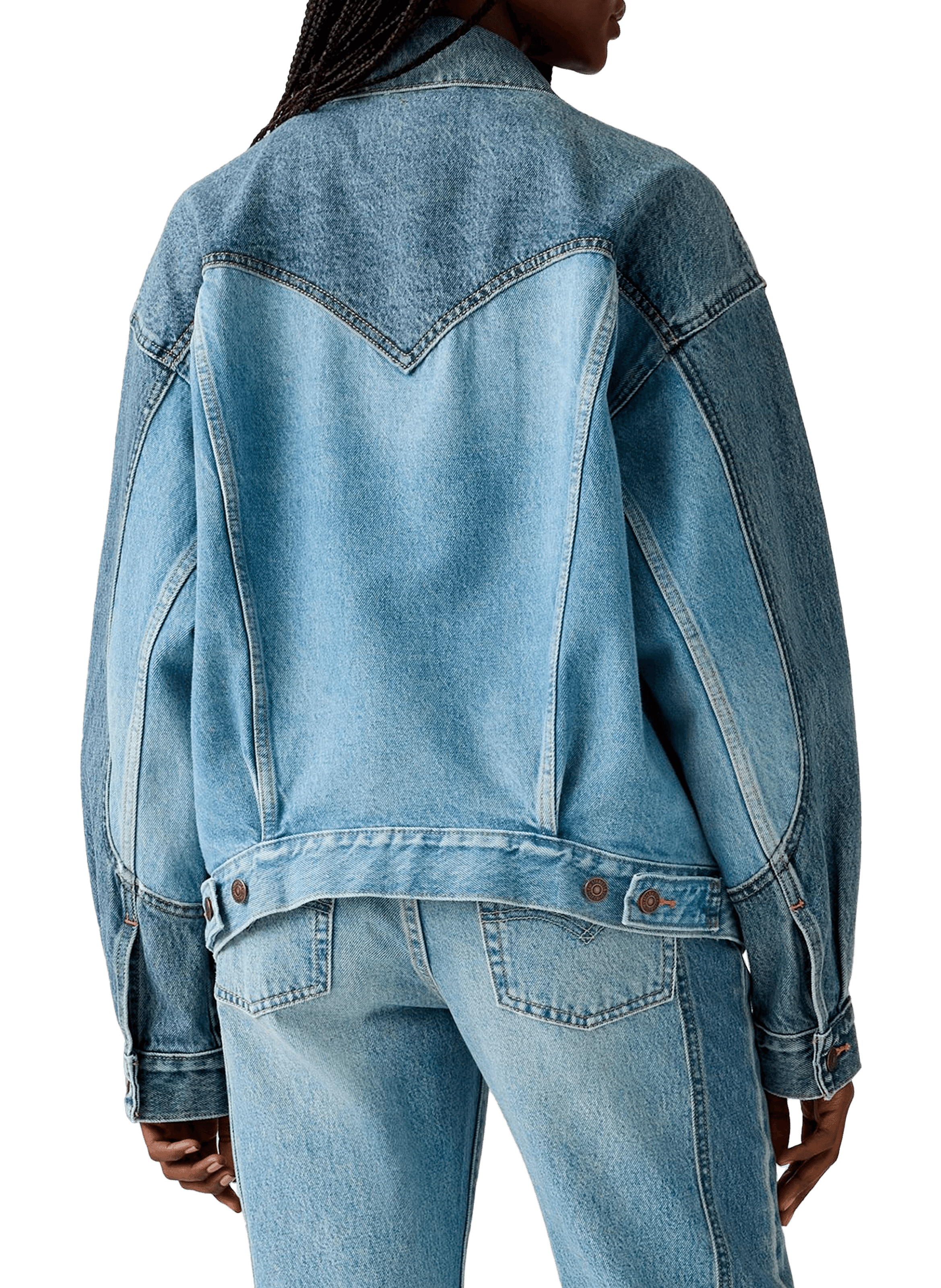 Chemise en jean LEVI'S Bleu