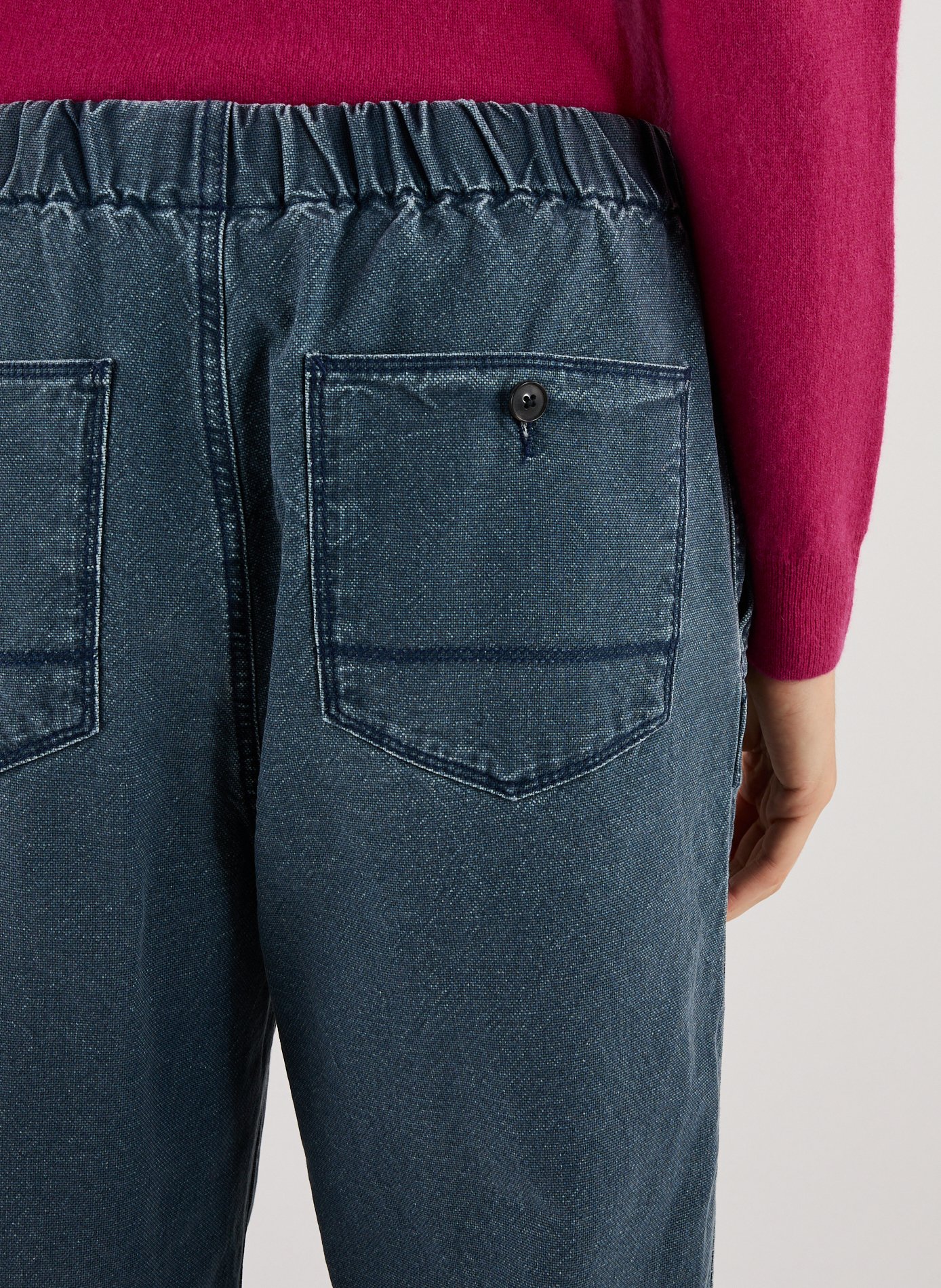 Jean droit en coton mélangé BELLEROSE Bleu