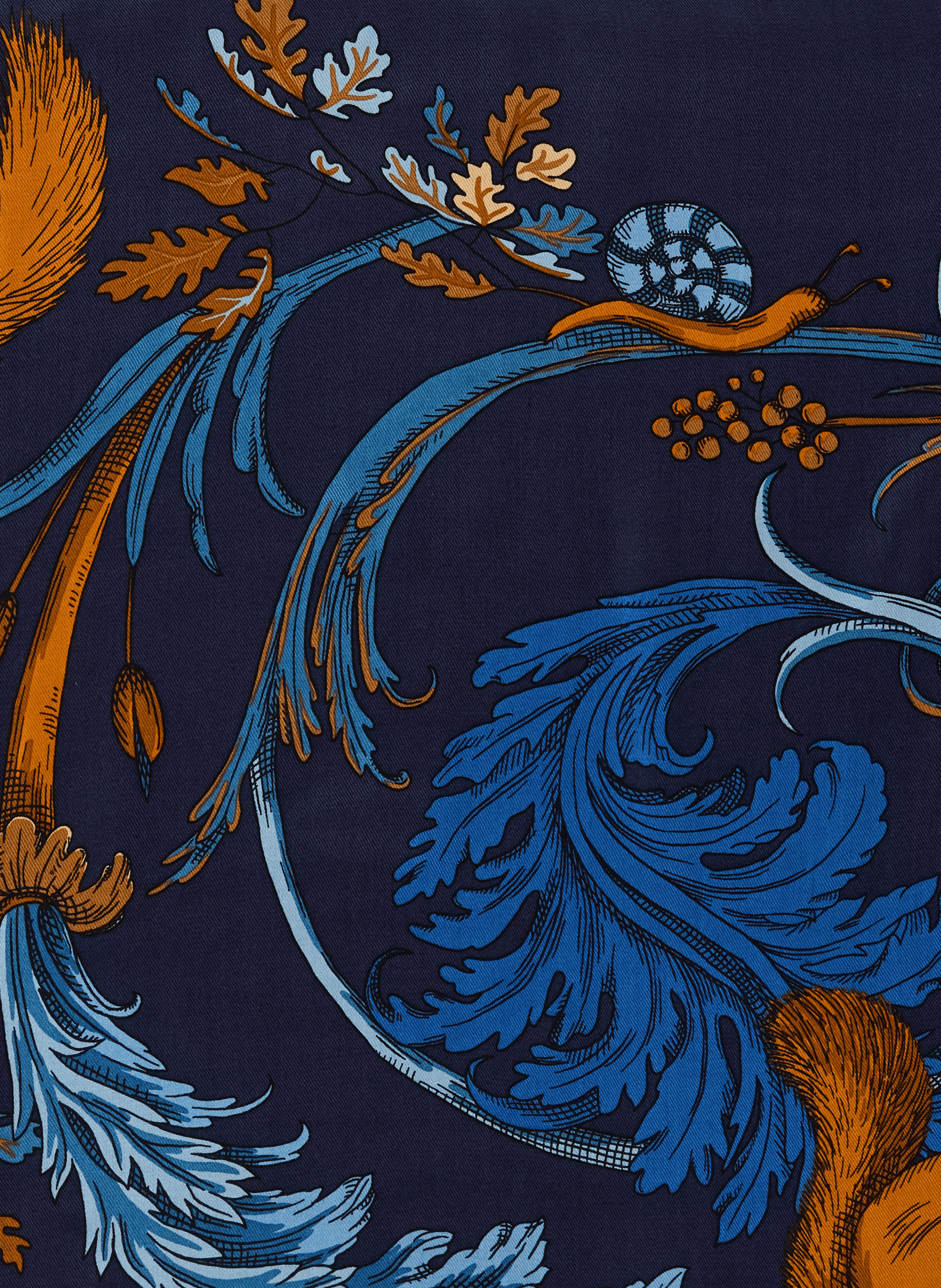 Foulard à imprimé en laine INOUITOOSH Multicolore