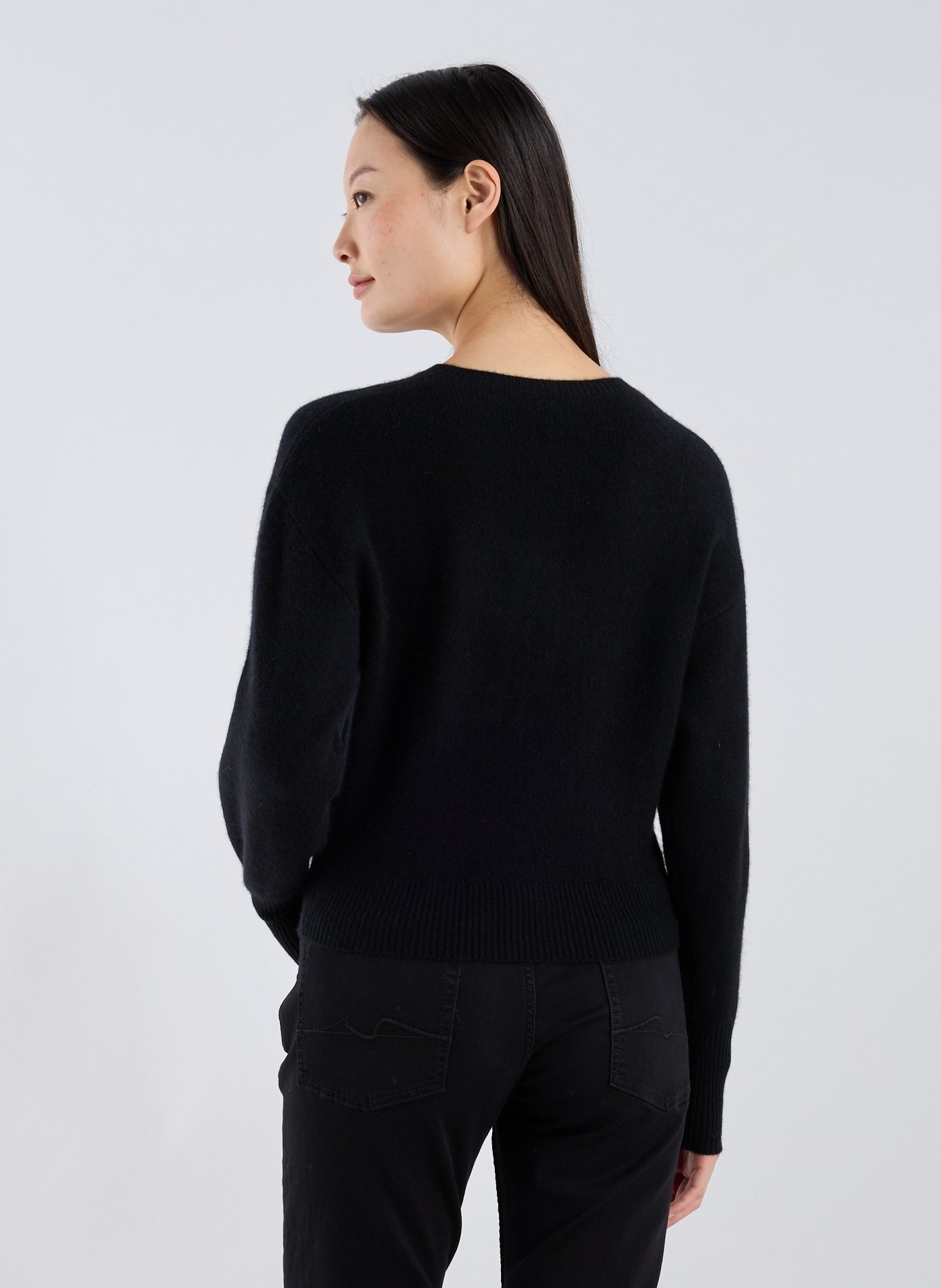 Cardigan en cachemire  ALMADA Noir