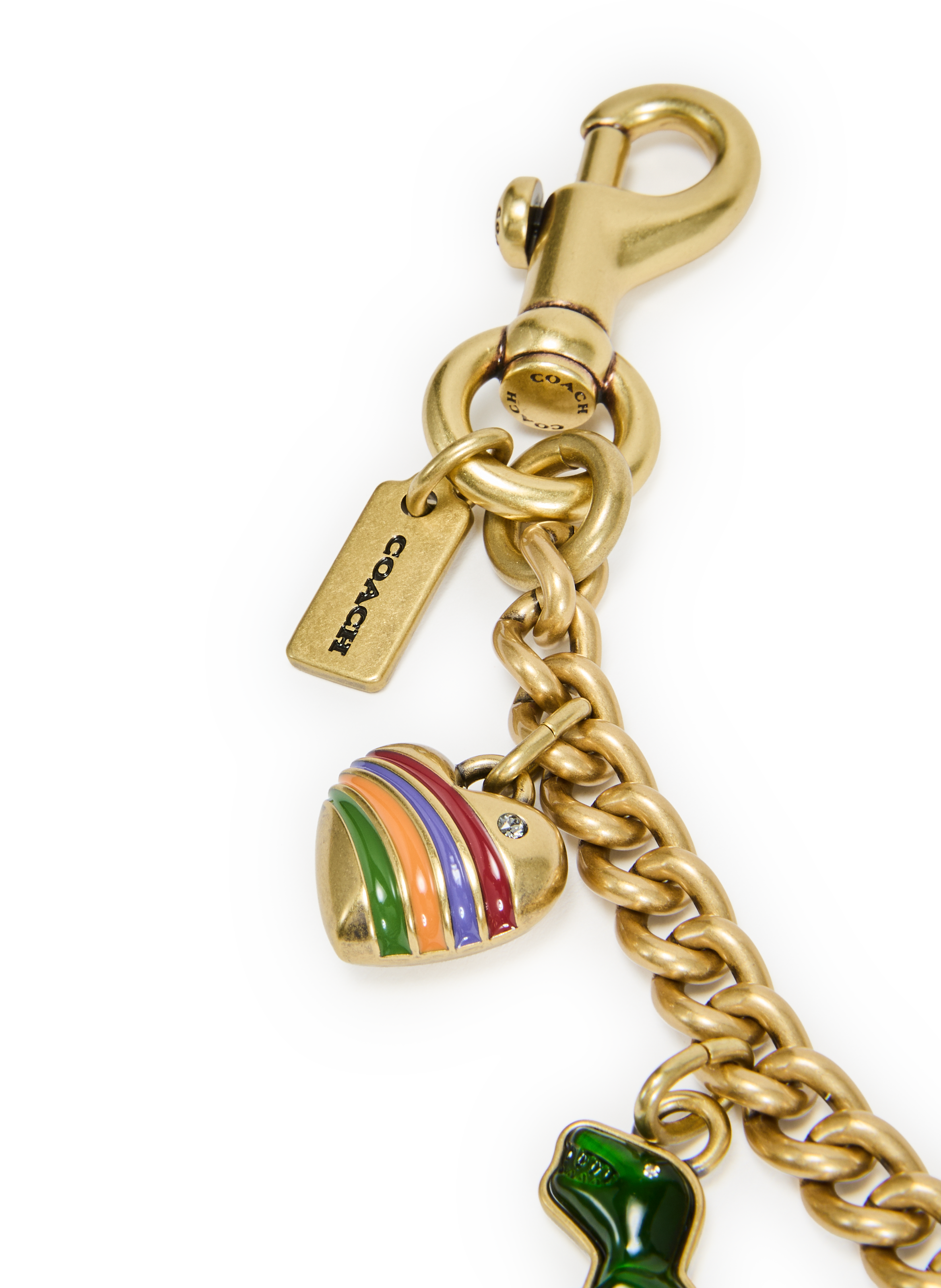 Bag chain charm COACH Golden