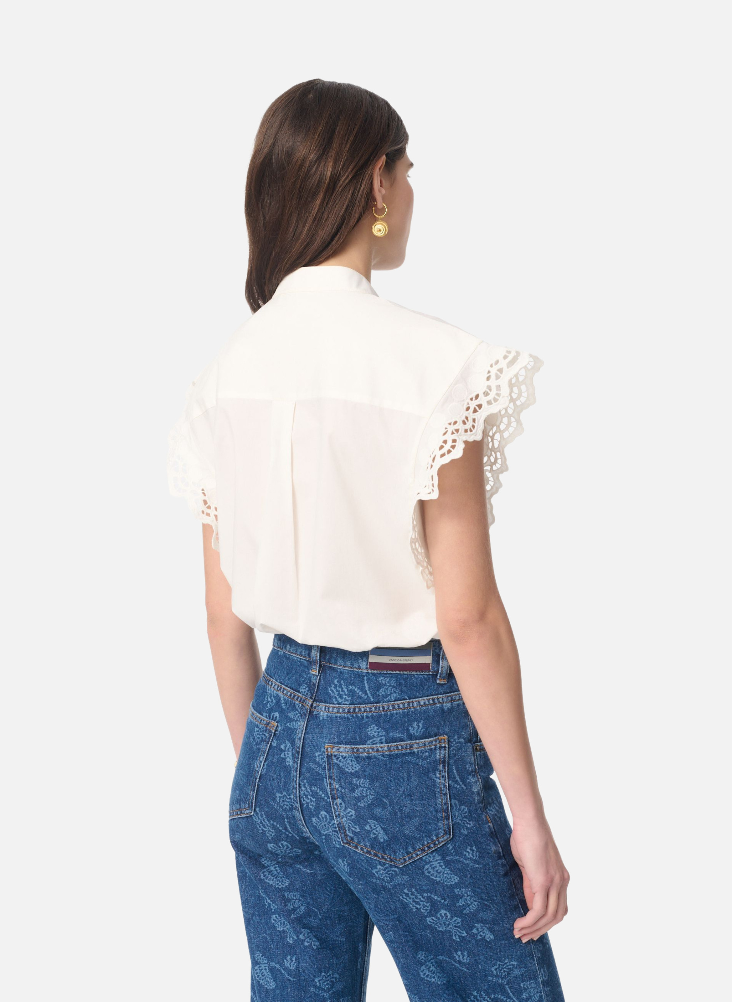 Blouse Gifty VANESSA BRUNO Blanc