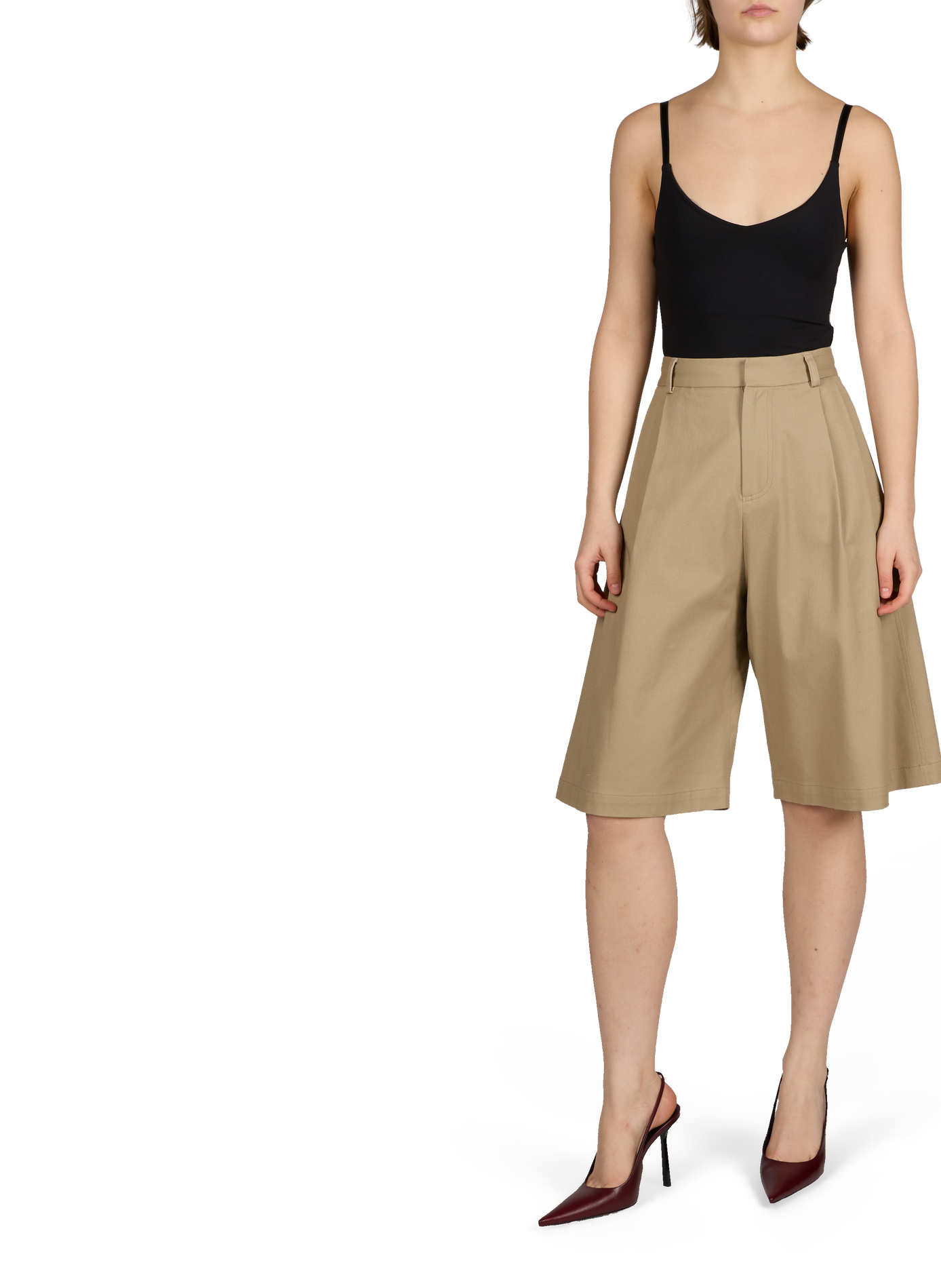 Bermuda Lake en coton TELA Beige