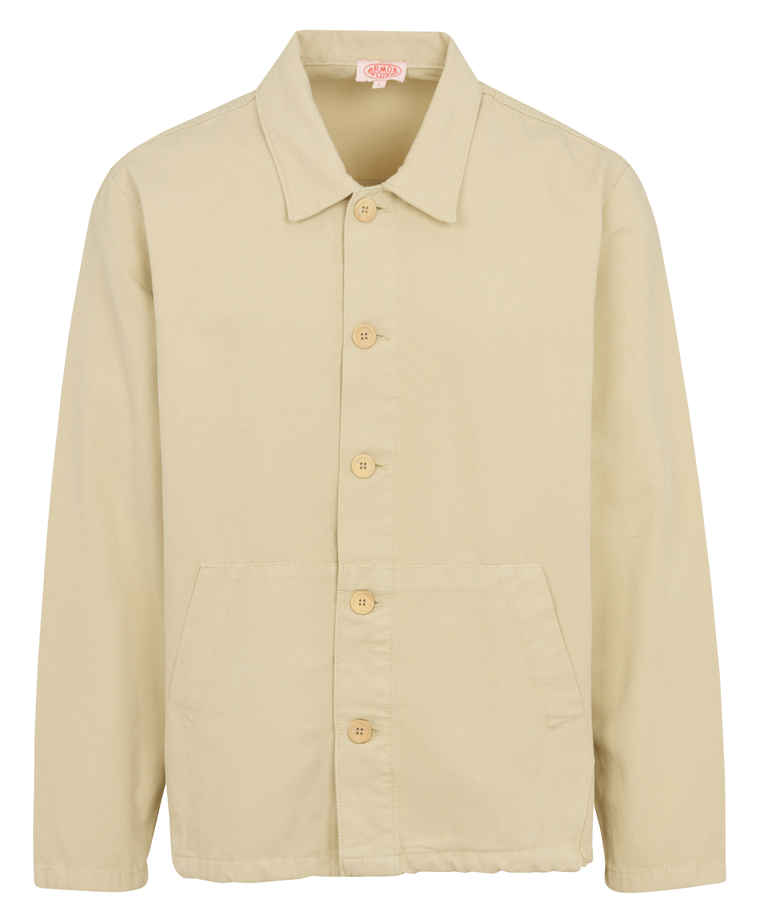 Veste droite  col classique droite en coton ARMOR-LUX Beige