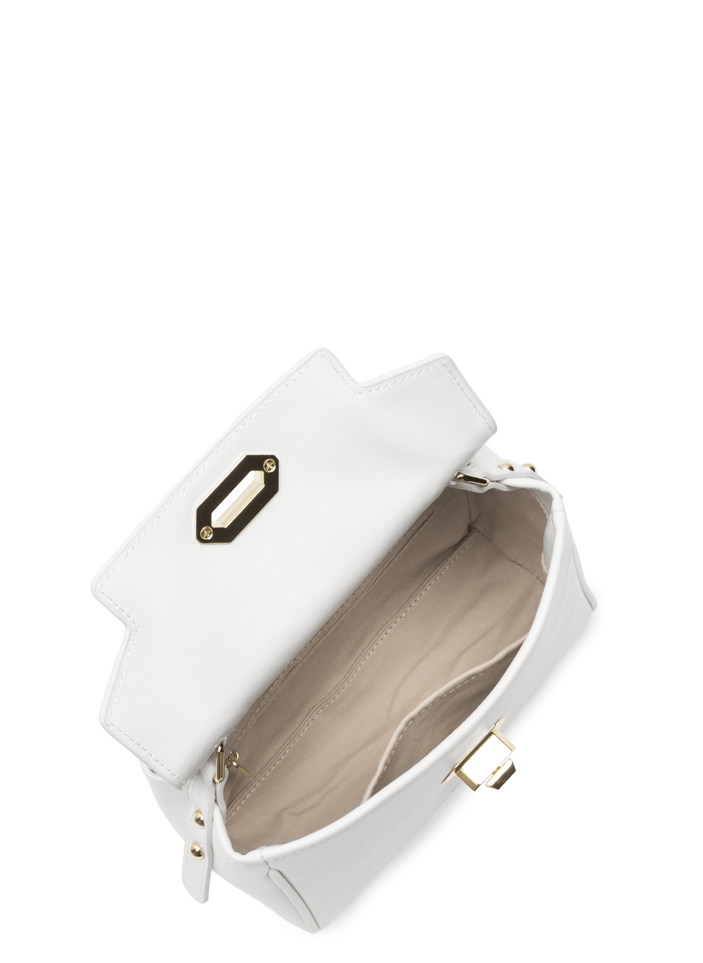 Small handbag - mademoiselle grace LANCASTER White