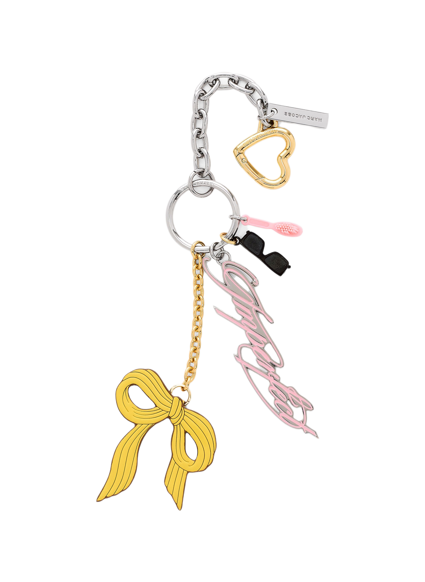 Bag Charm The Perfect Imperfect MARC JACOBS Silver