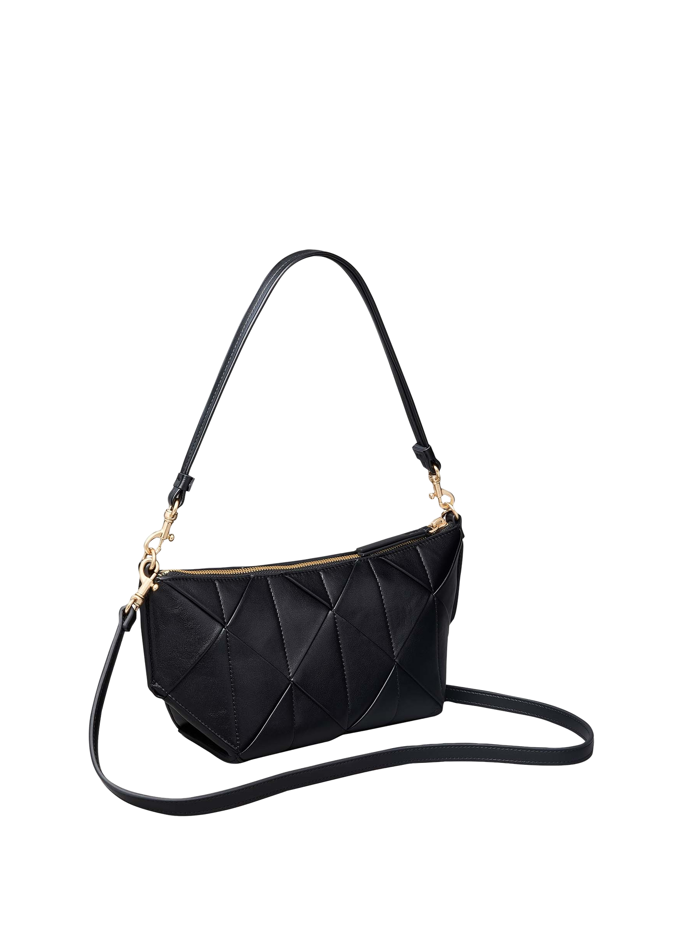 Bolso de mano con detalle gráfico acolchado CALVIN KLEIN Negro