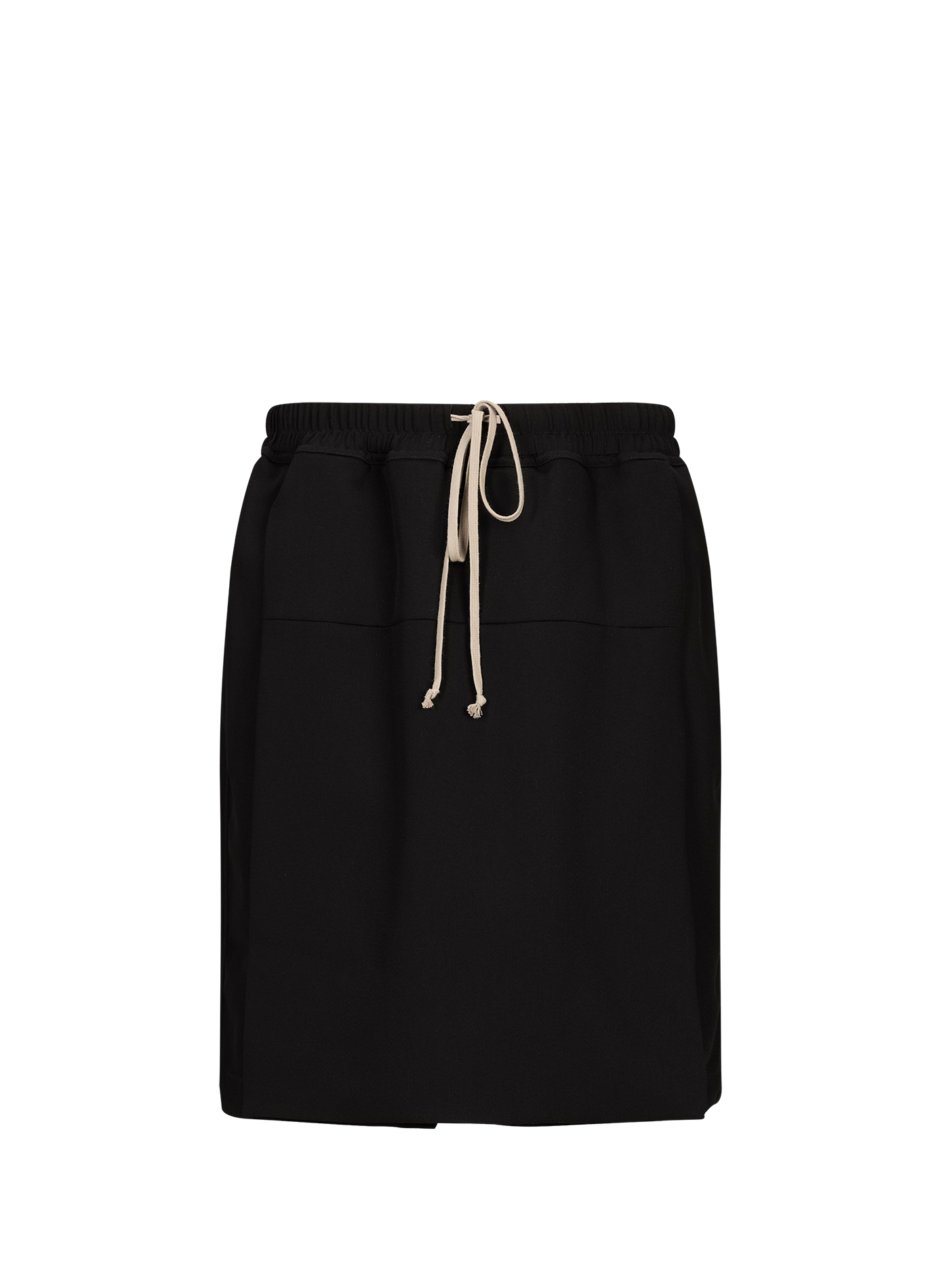 Short droit Kiltshorts en laine RICK OWENS Noir