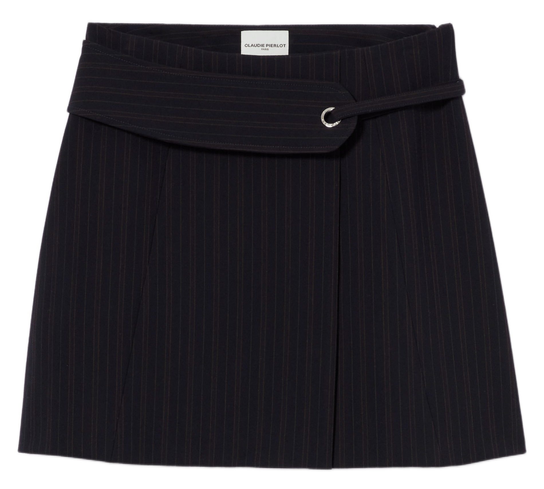 Jupe courte à rayures CLAUDIE PIERLOT Multicolore