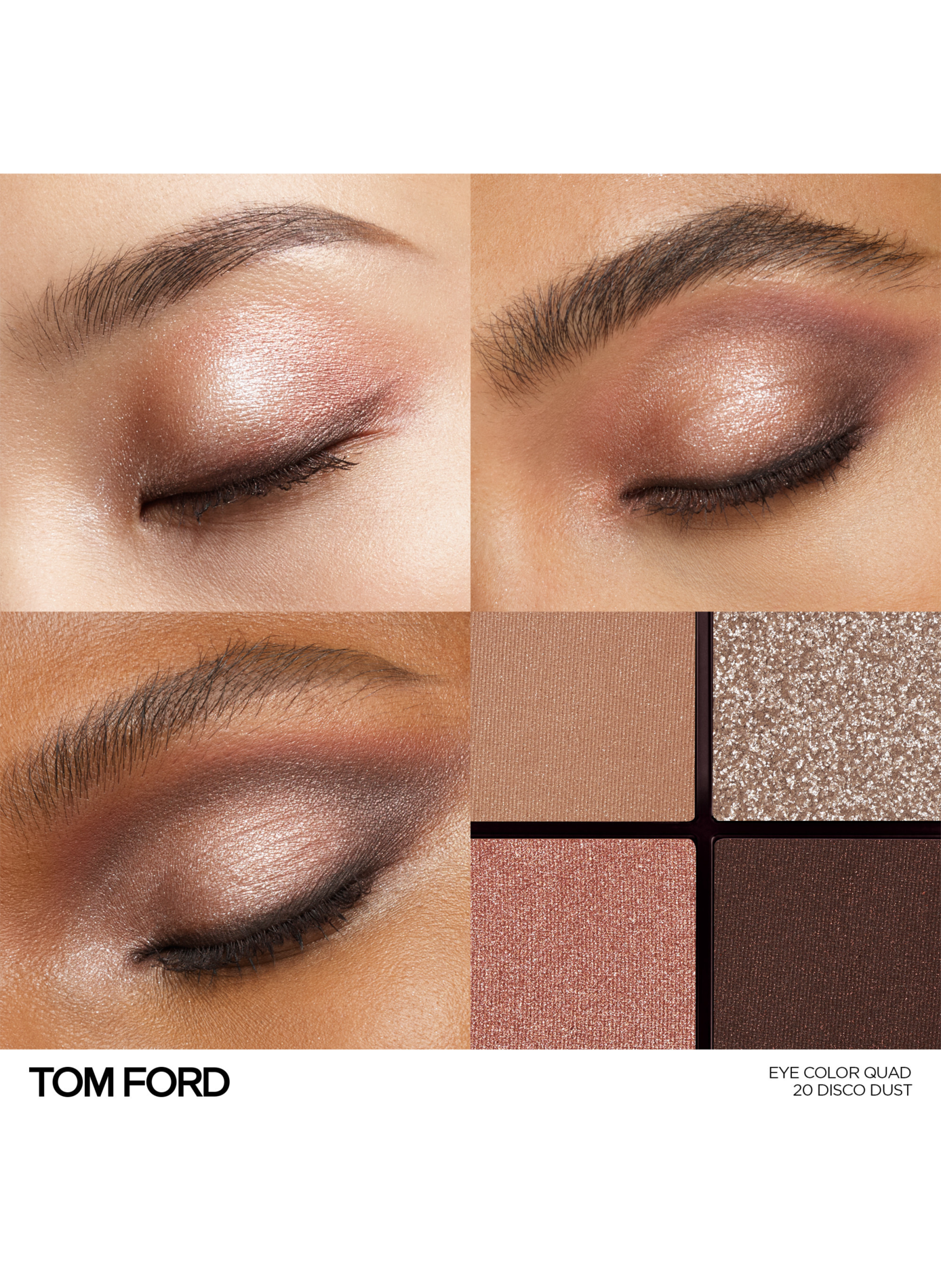 Oogschaduwpalet met poeder TOM FORD 20 - disco dust