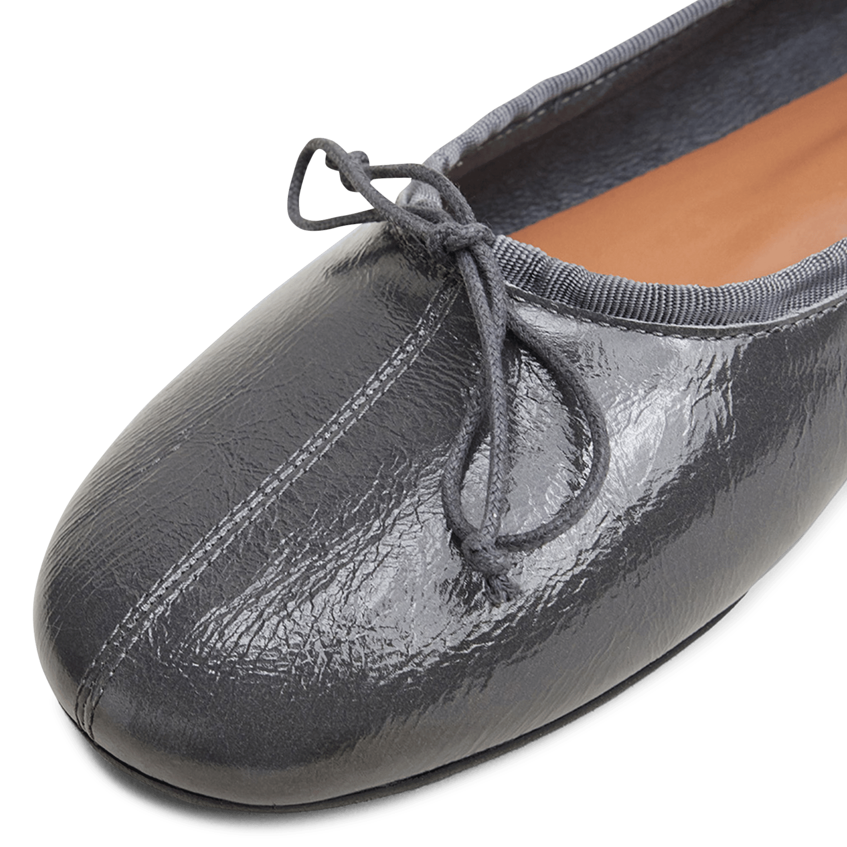 Ballerines en cuir dallette JONAK Gris