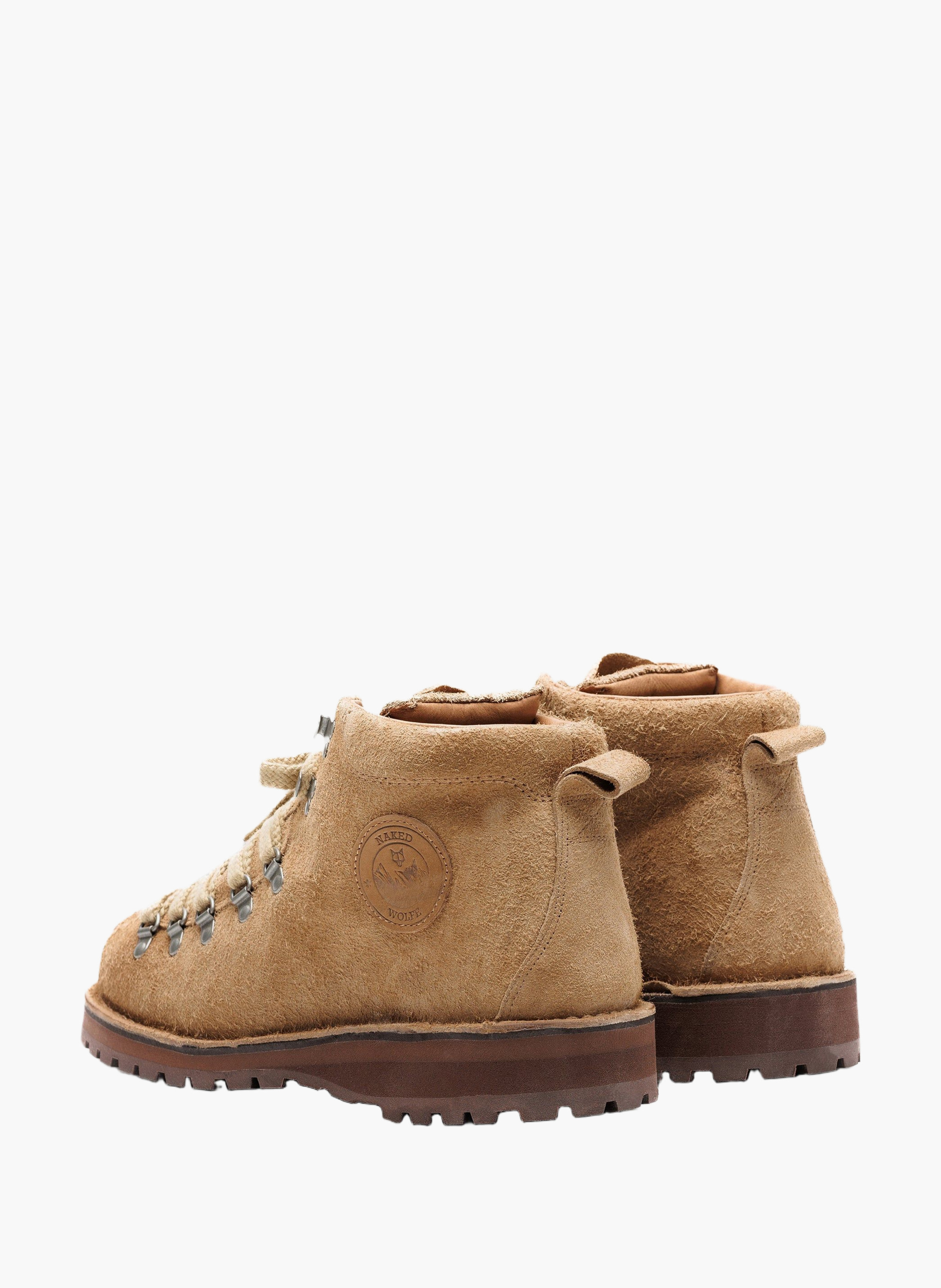 Bottines arctic en daim NAKED WOLFE Beige
