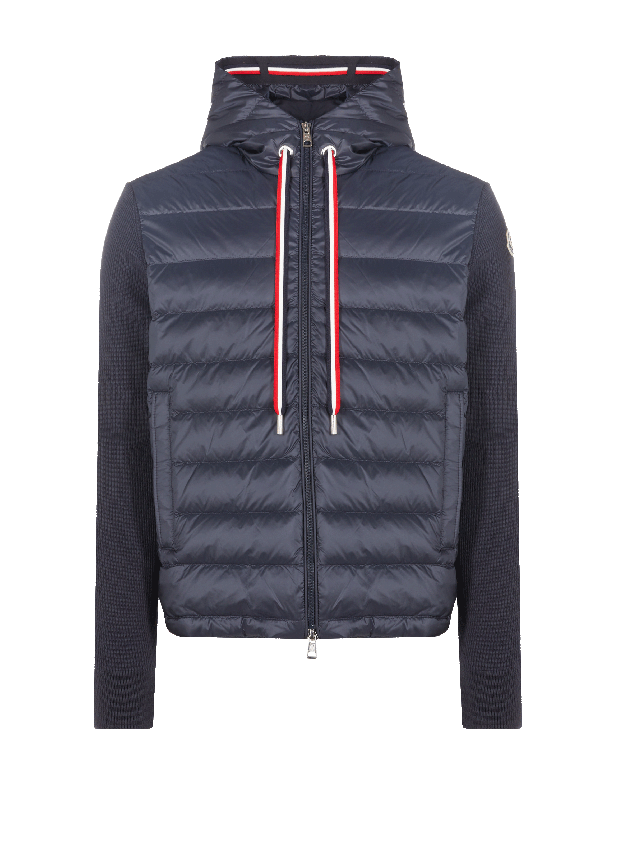 Hoodie en nylon et maille