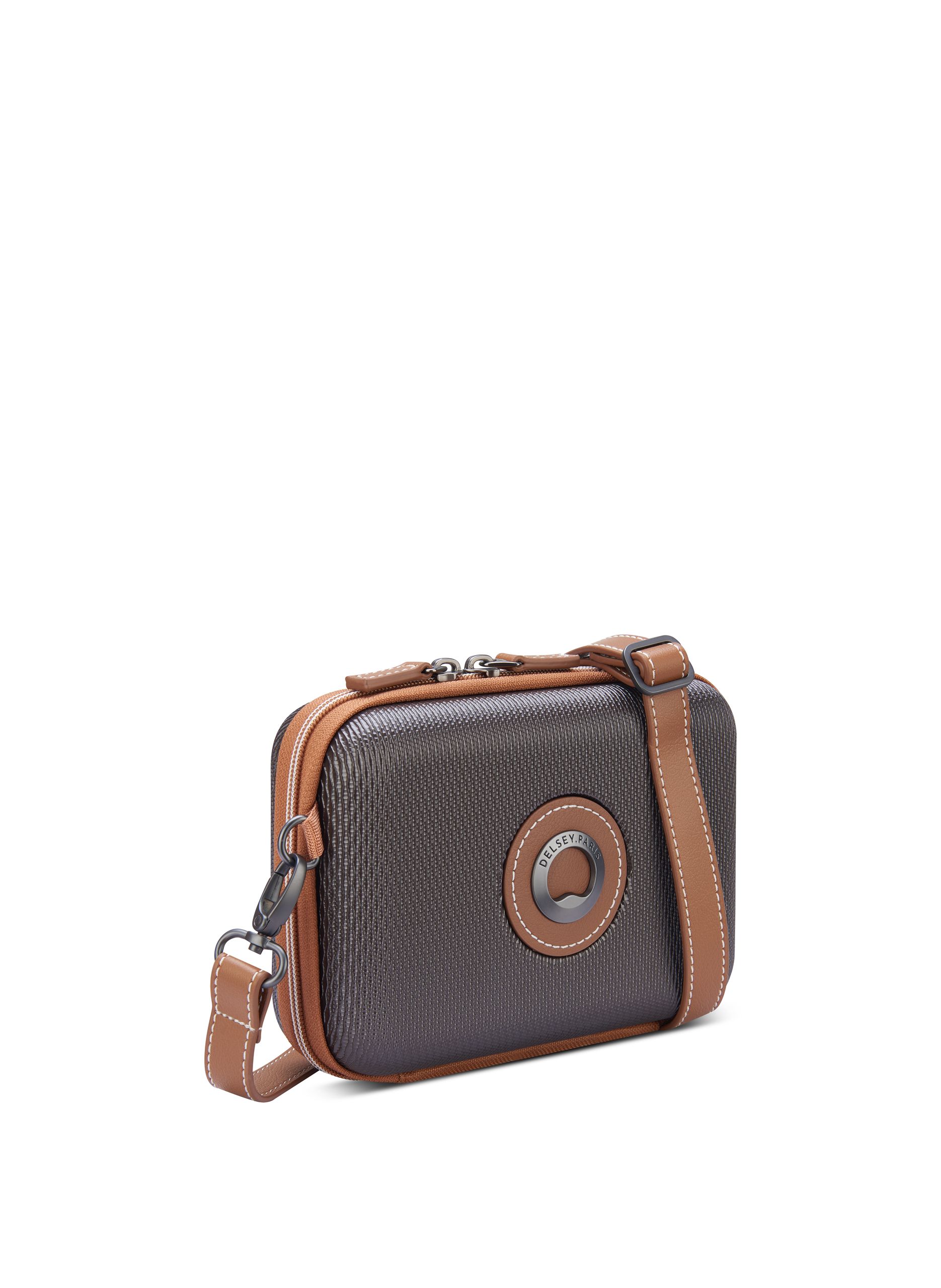 Sac urbain  rigide taille xs - chatelet air 2.0 DELSEY PARIS Marron