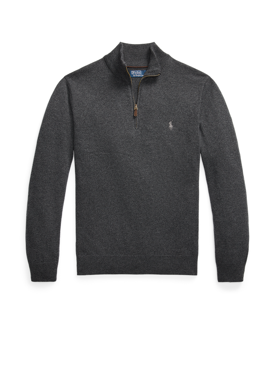 Half-zip wool jumper POLO RALPH LAUREN Grey