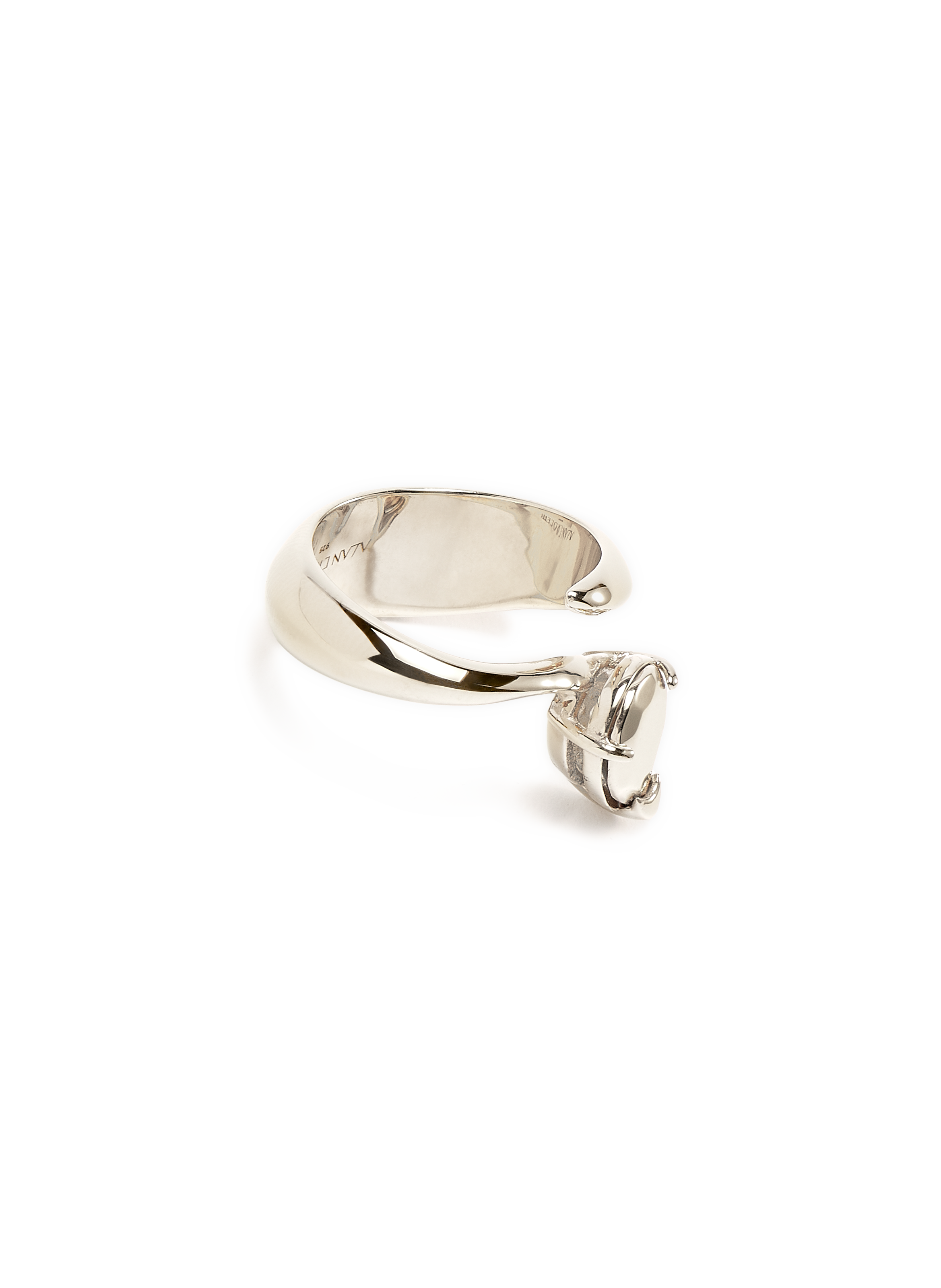 Hard Alien Ring ALAN CROCETTI Silver