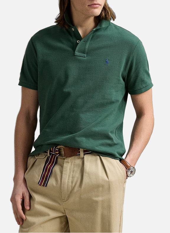 Polo en coton Vert by POLO RALPH LAUREN POLO RALPH LAUREN Polo en coton Vert