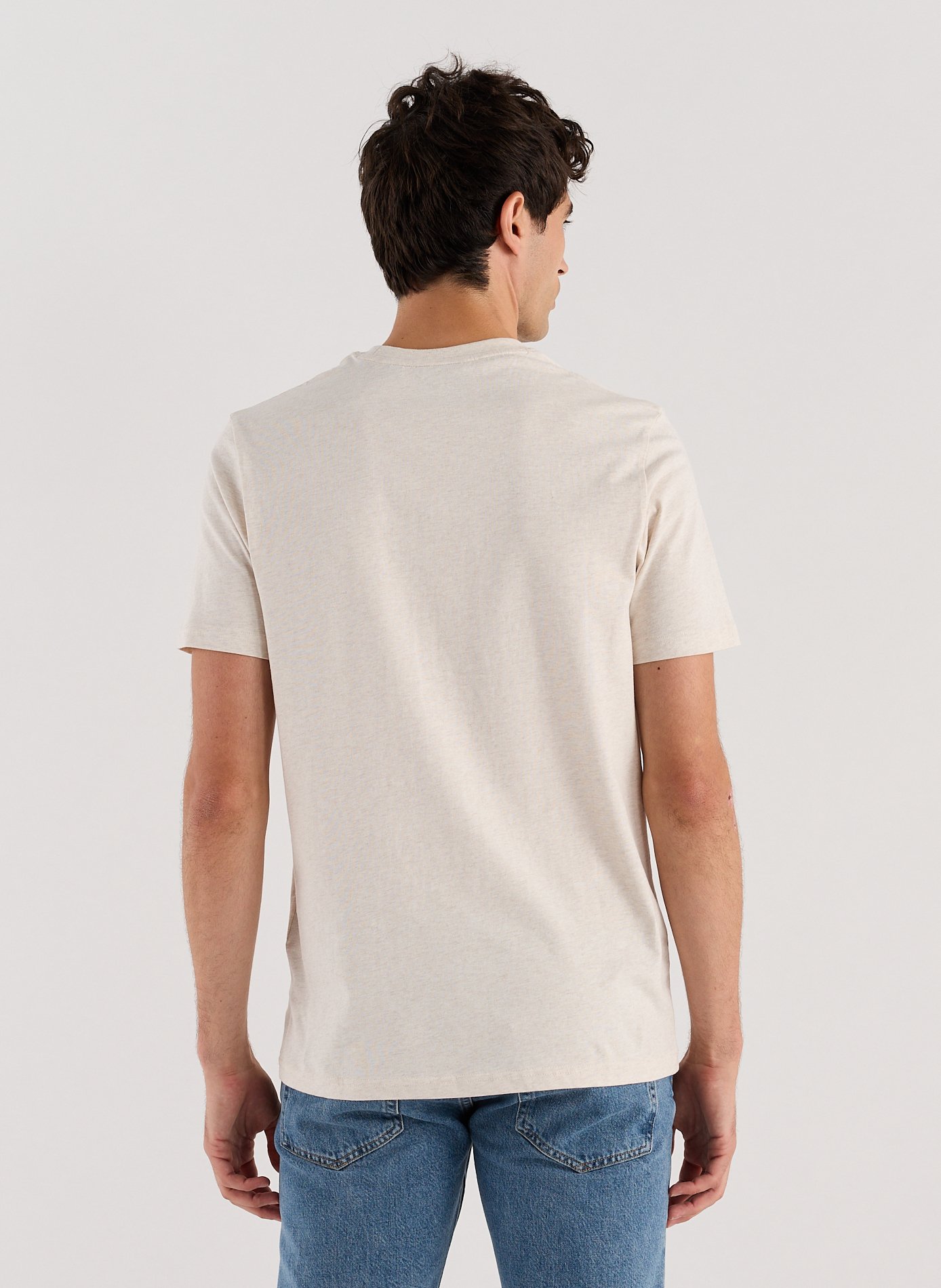  Logo T-shirt LYLE & SCOTT Beige