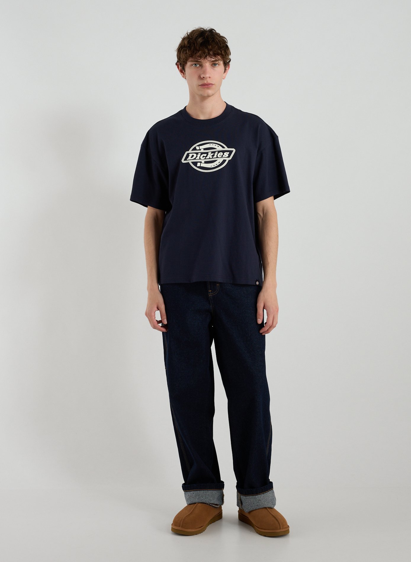 Classic Cotton T-Shirt DICKIES Blue