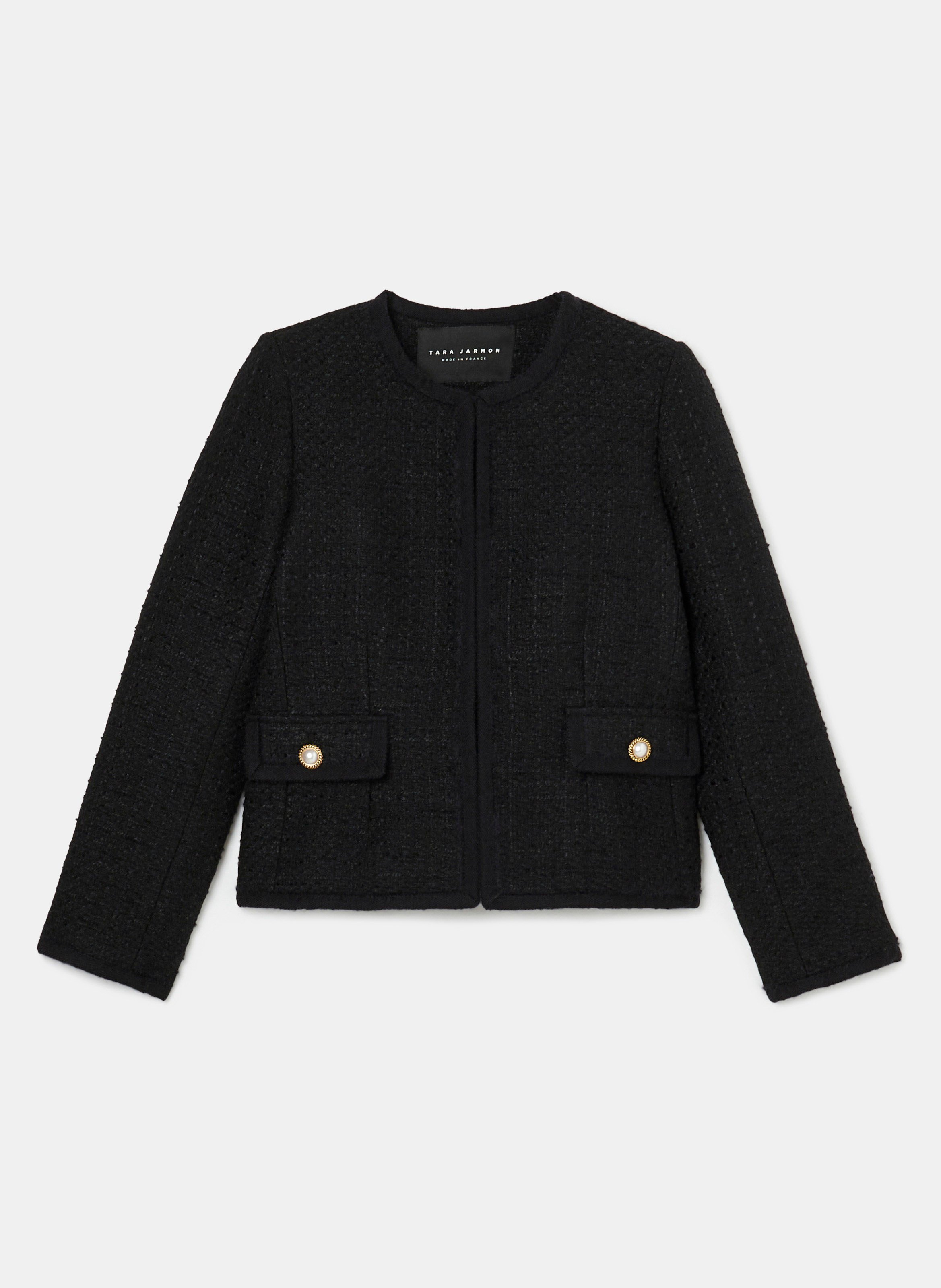 Veste velvet TARA JARMON Gris