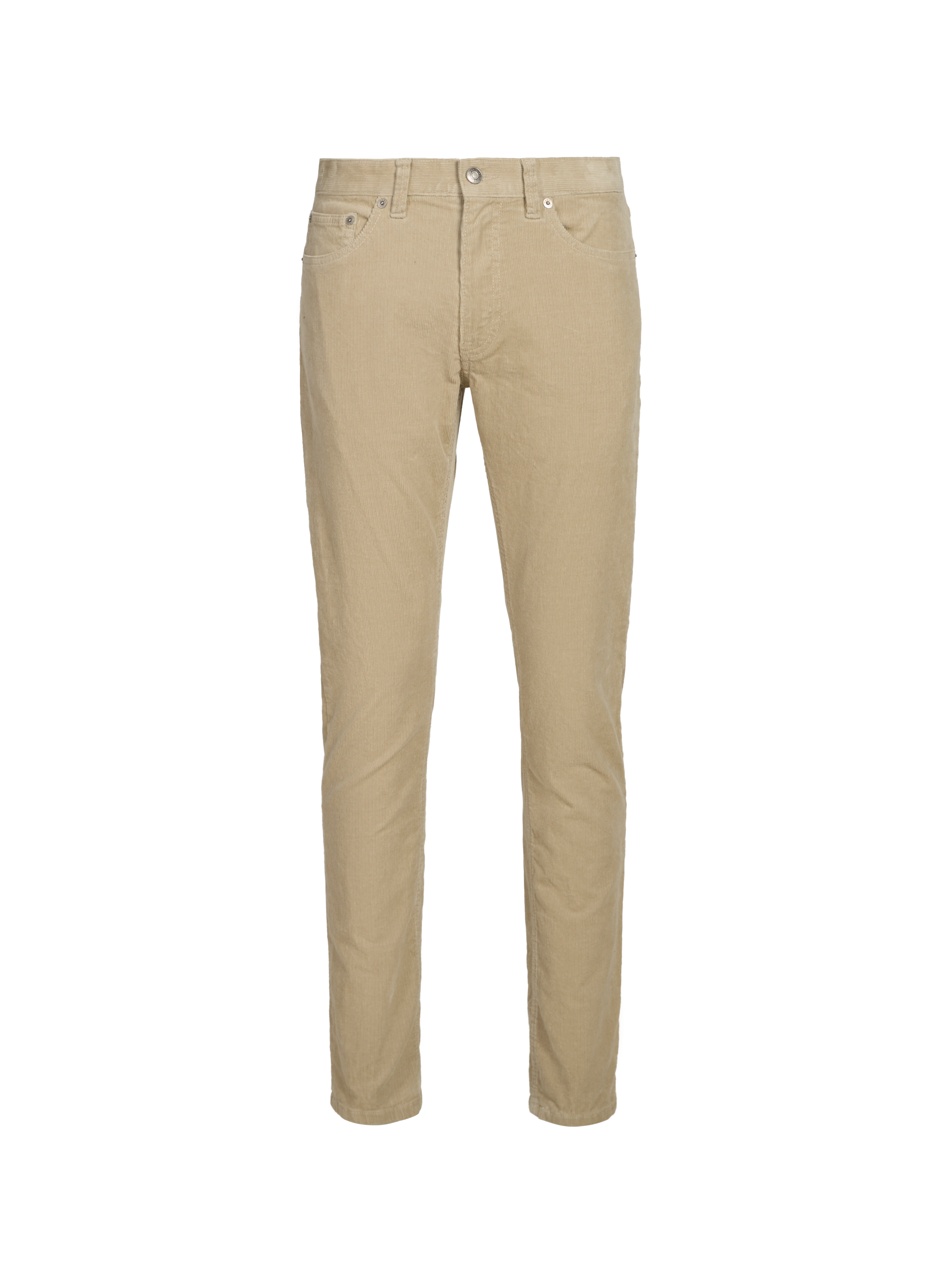 Pantalon slim en coton mélangé GANT Beige