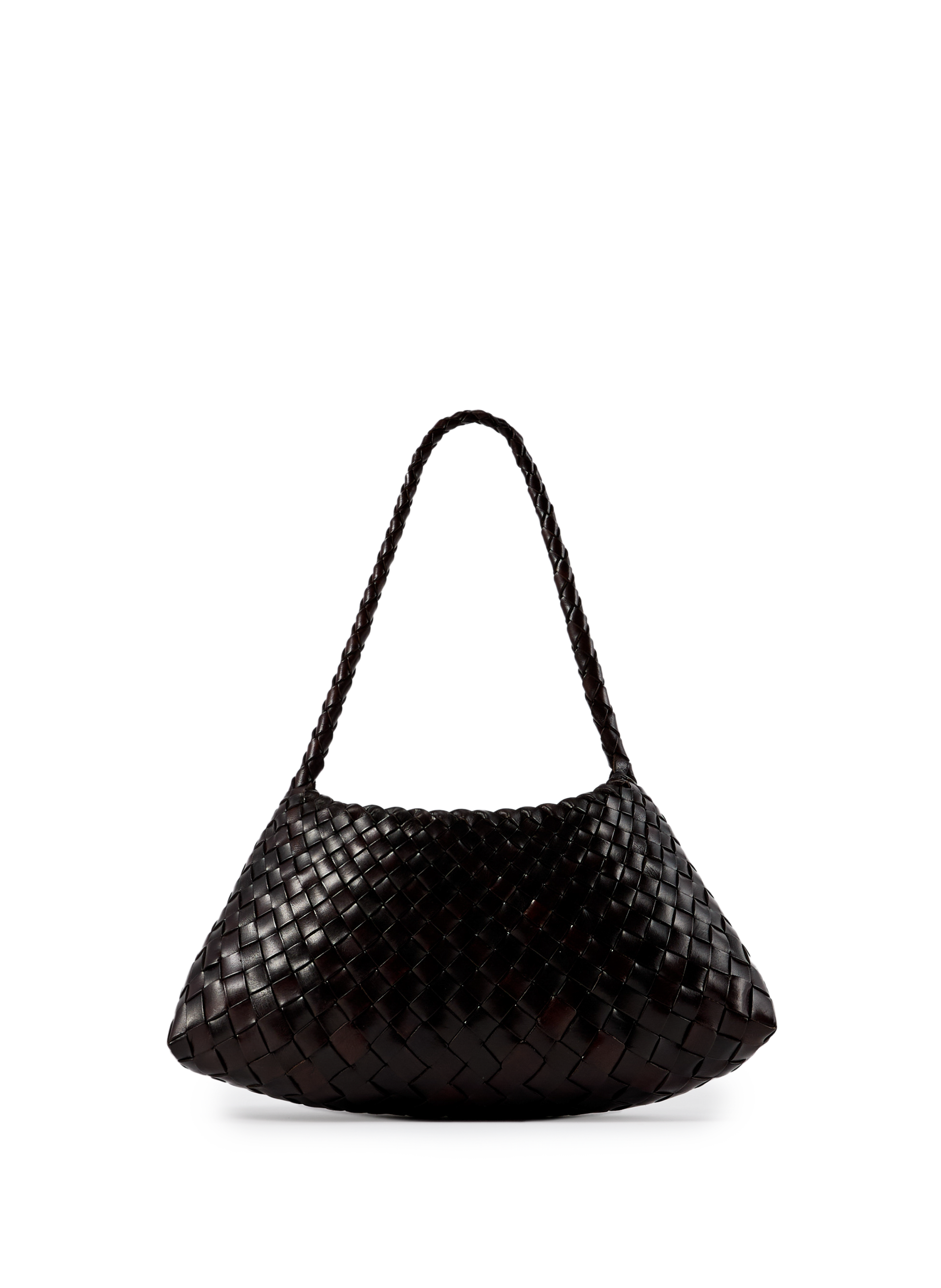 DRAGON DIFFUSION Sac à main Rosanna en cuir  Marron