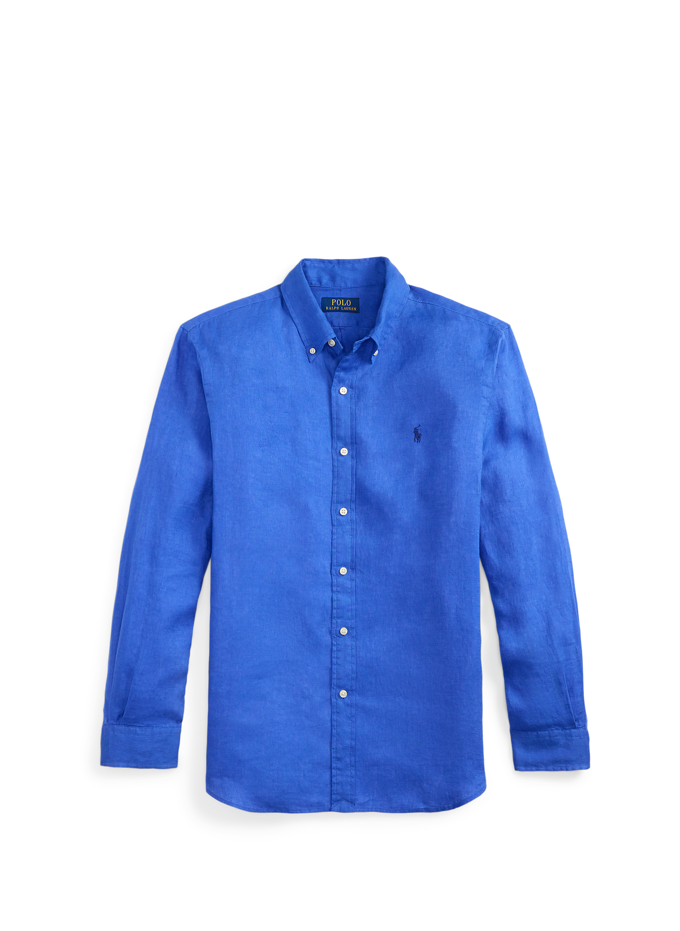 Chemise en lin POLO RALPH LAUREN Bleu