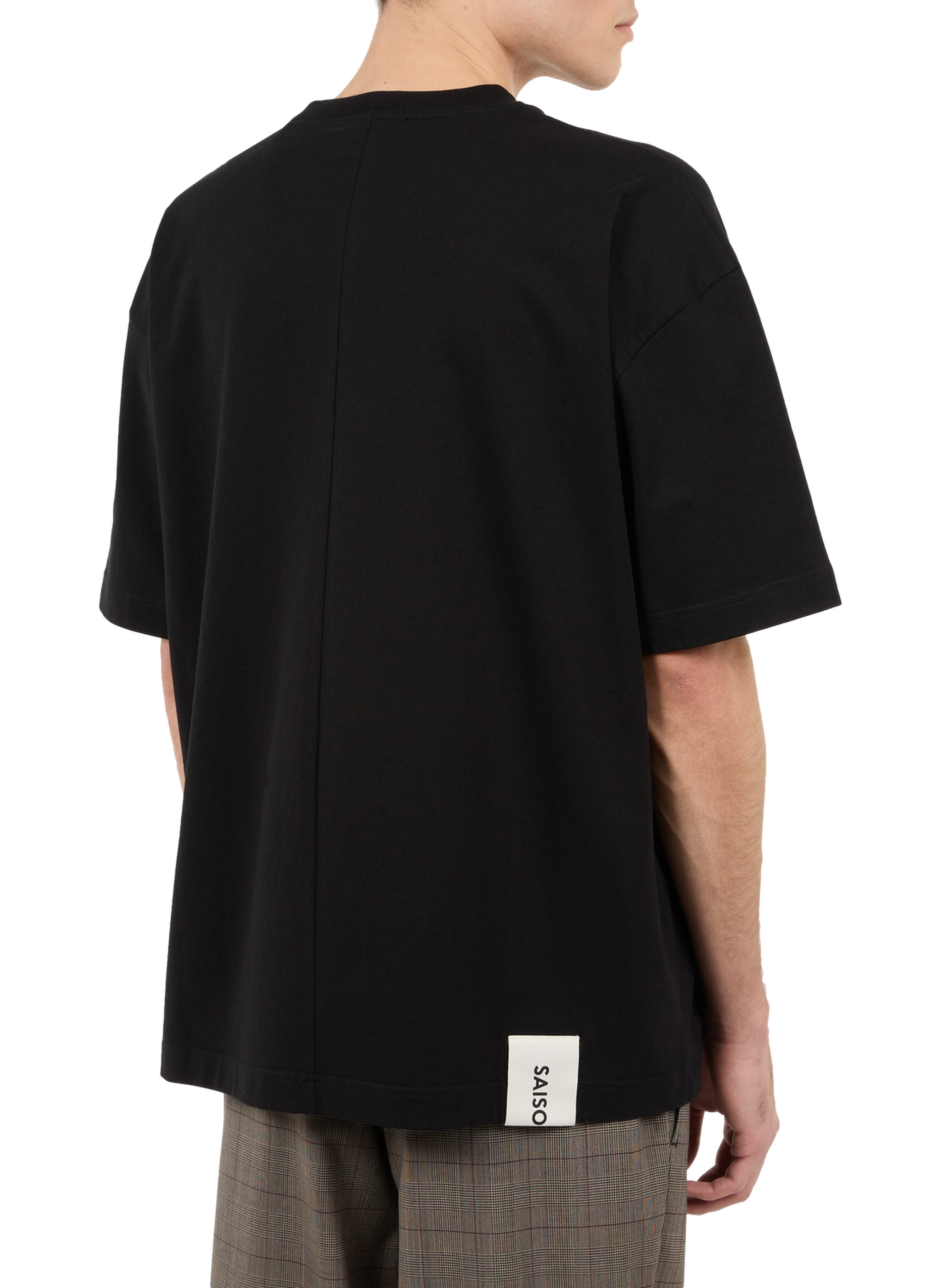 Oversized T-shirt SAISON 1865 Black