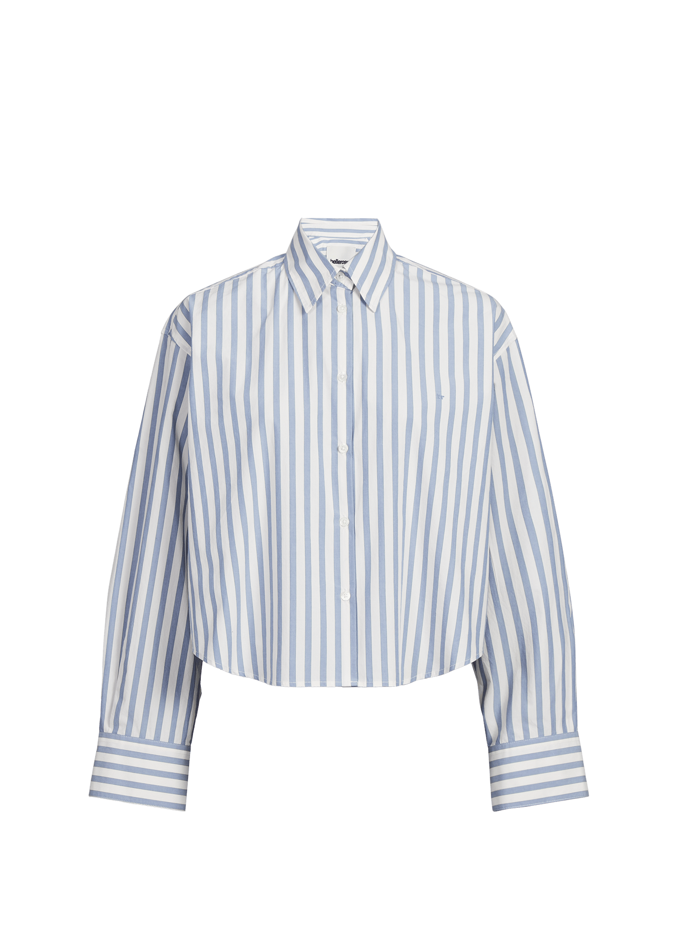 Chemise Johan à rayures en coton BELLEROSE Bleu