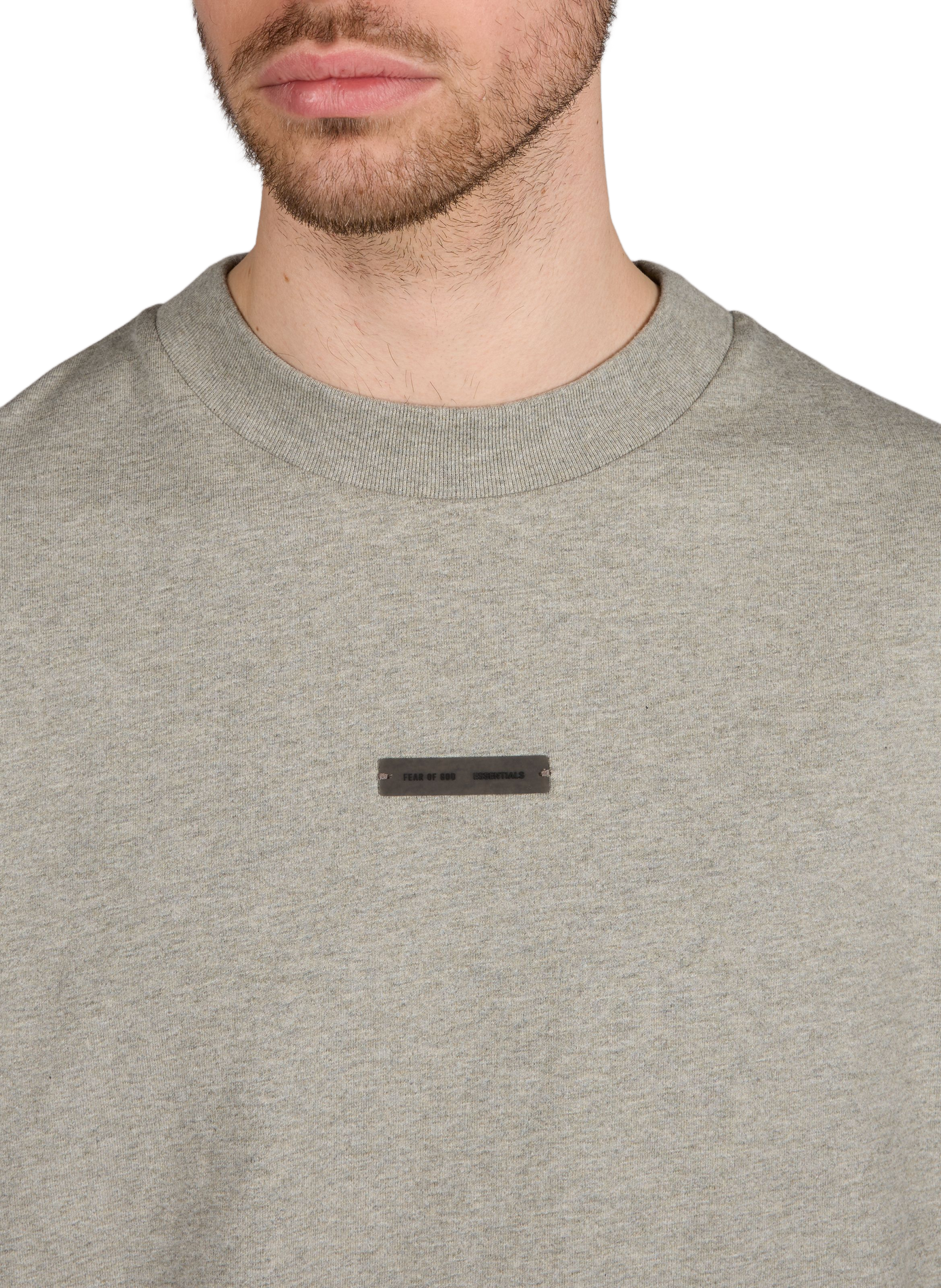 Loose cotton T-shirt FEAR OF GOD ESSENTIALS Grey
