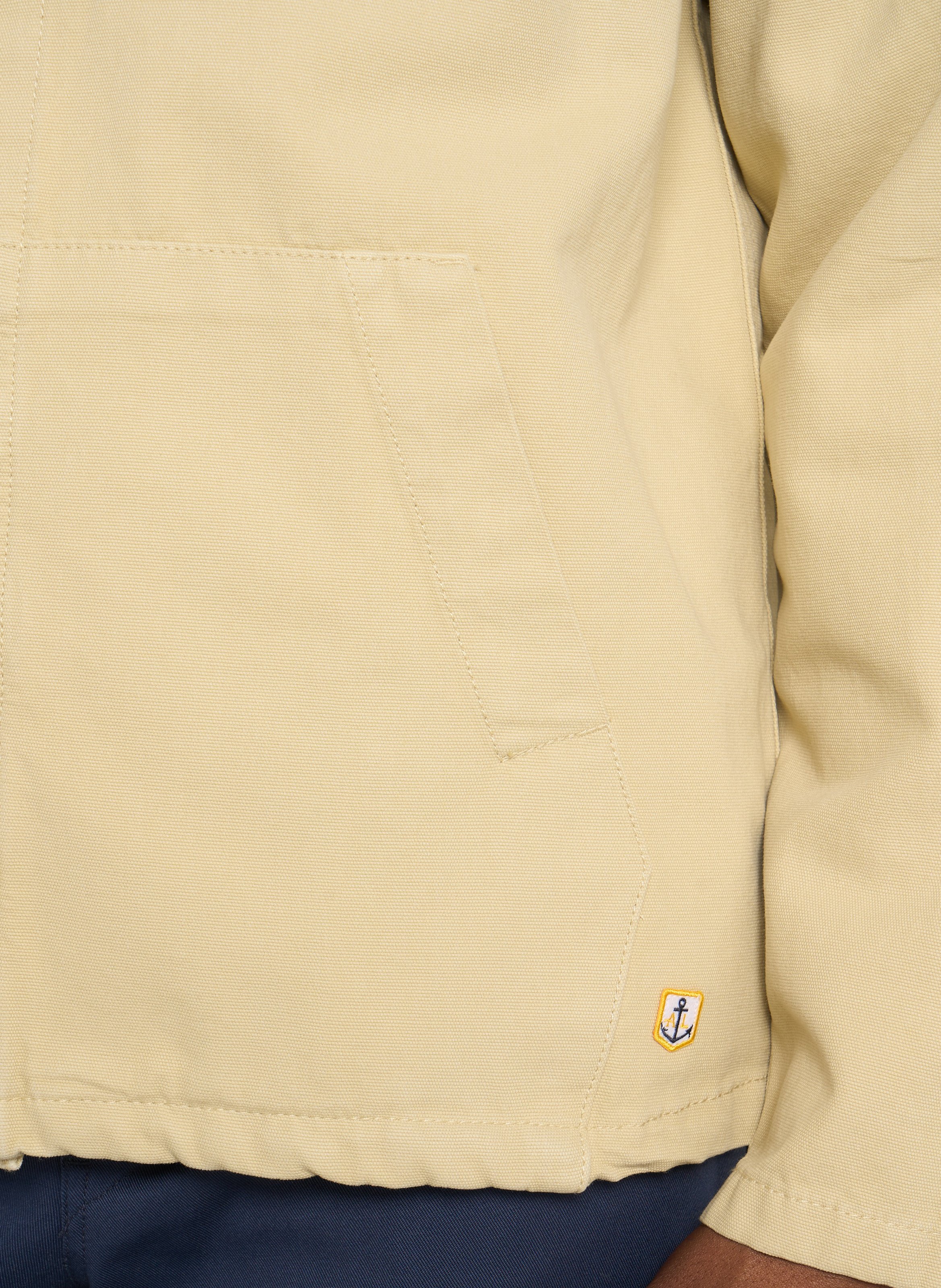 Veste droite  col classique droite en coton ARMOR-LUX Beige