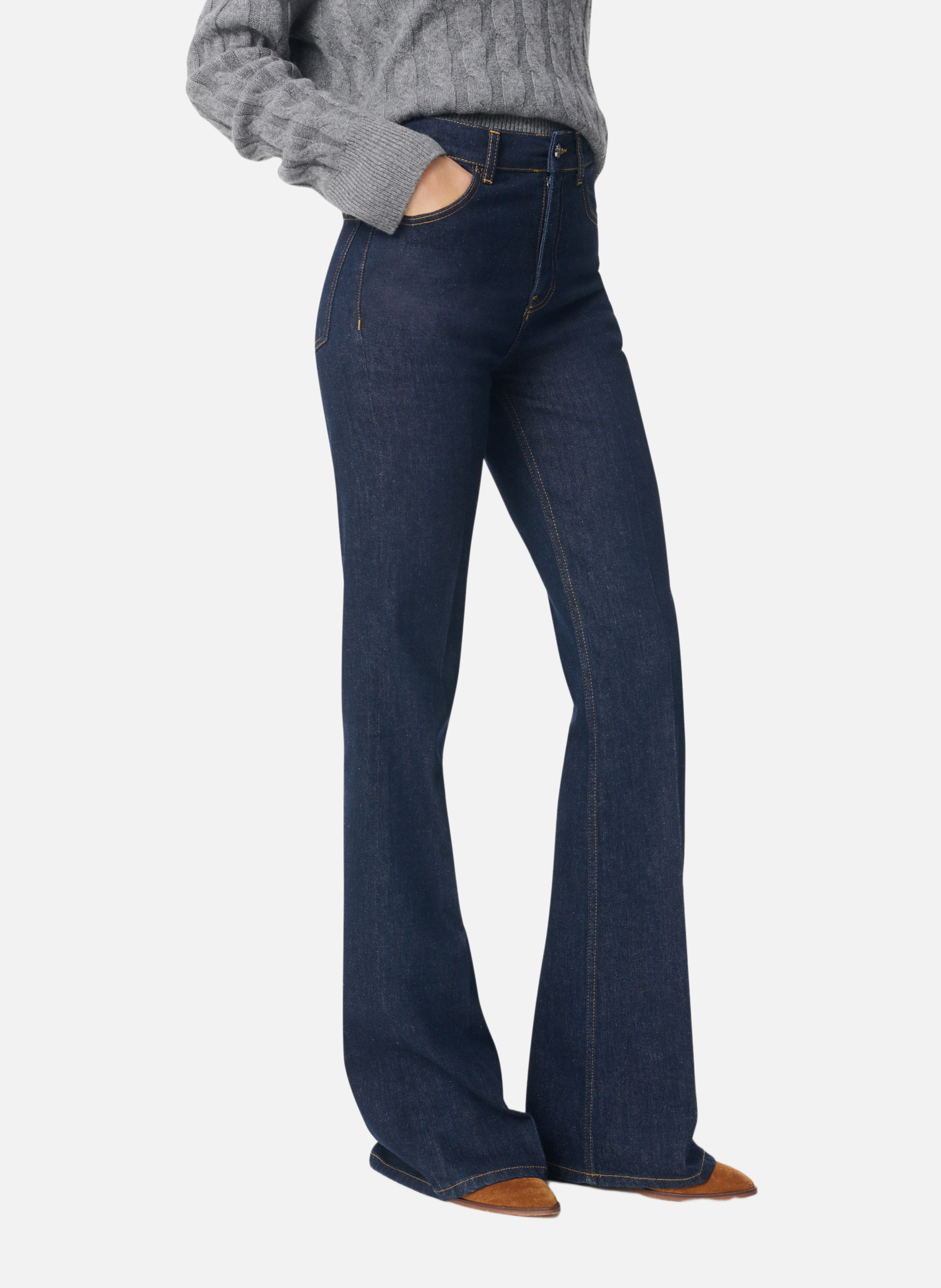 Pantalon flare ethan VANESSA BRUNO Bleu