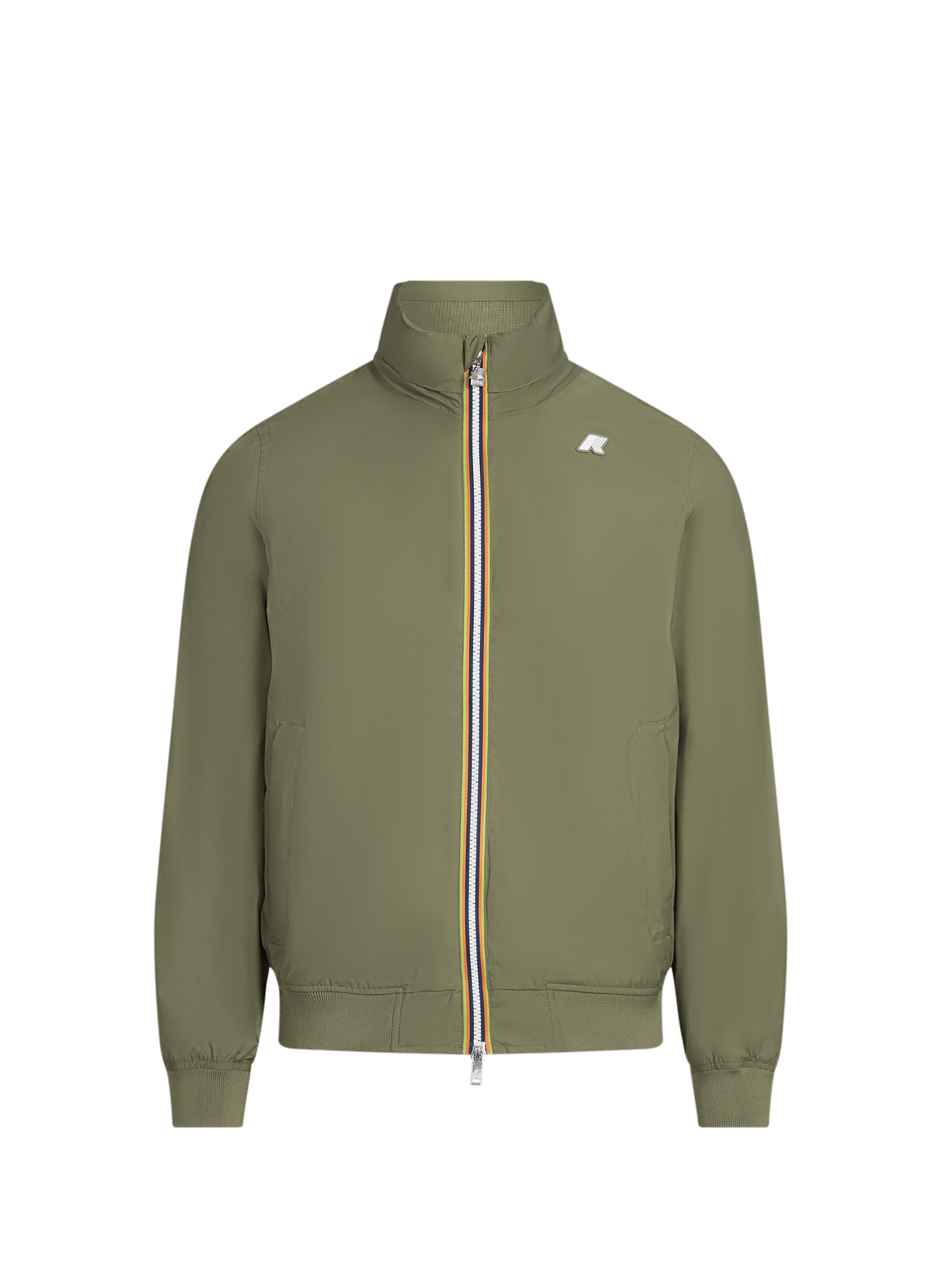 Veste imperméable à capuche K-WAY Vert