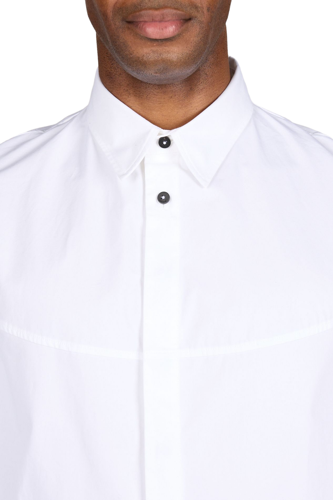 Chemise oversize en laine JACQUEMUS Blanc