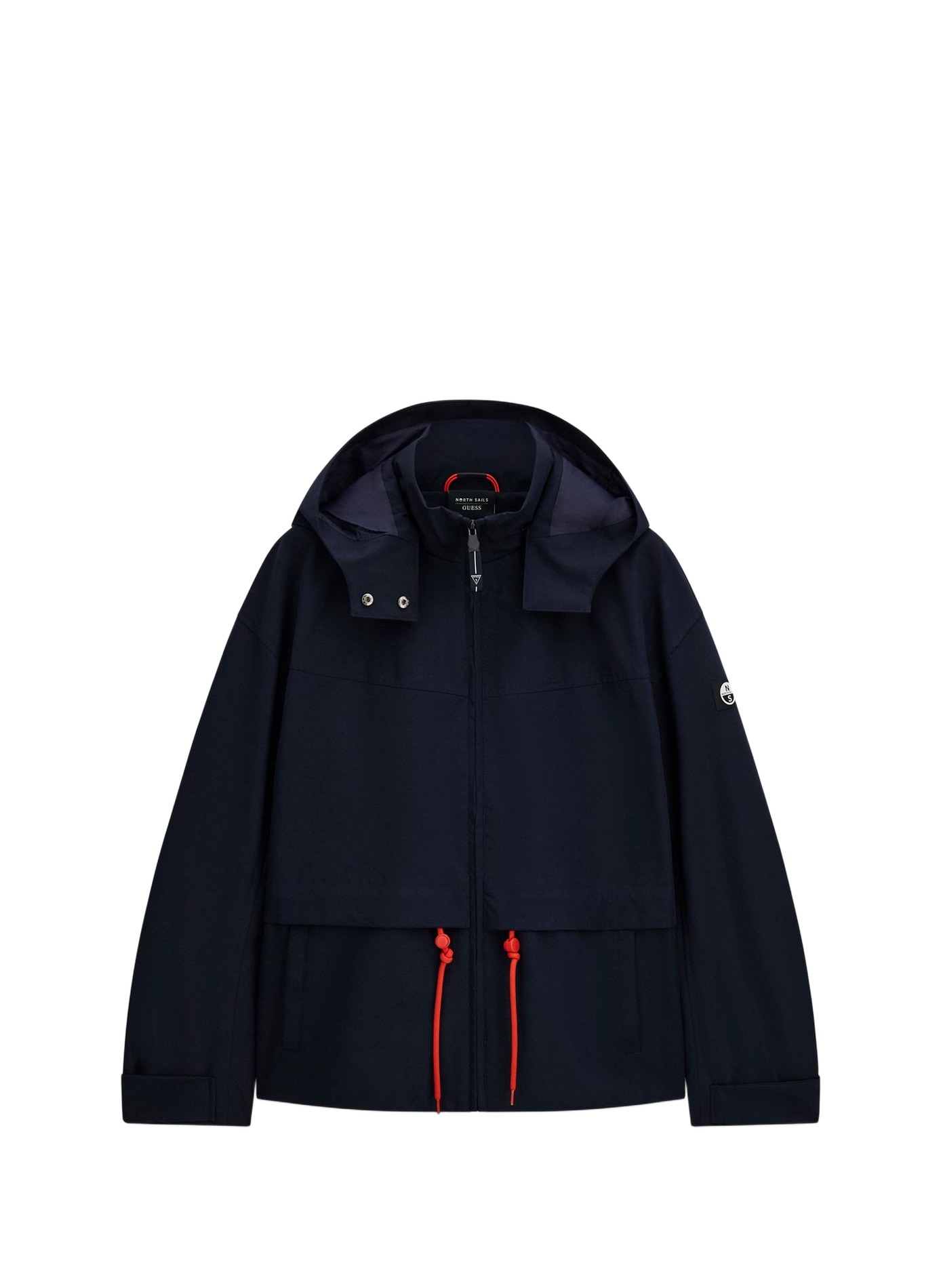 Parka with high collar and removable hood GUESS Blue