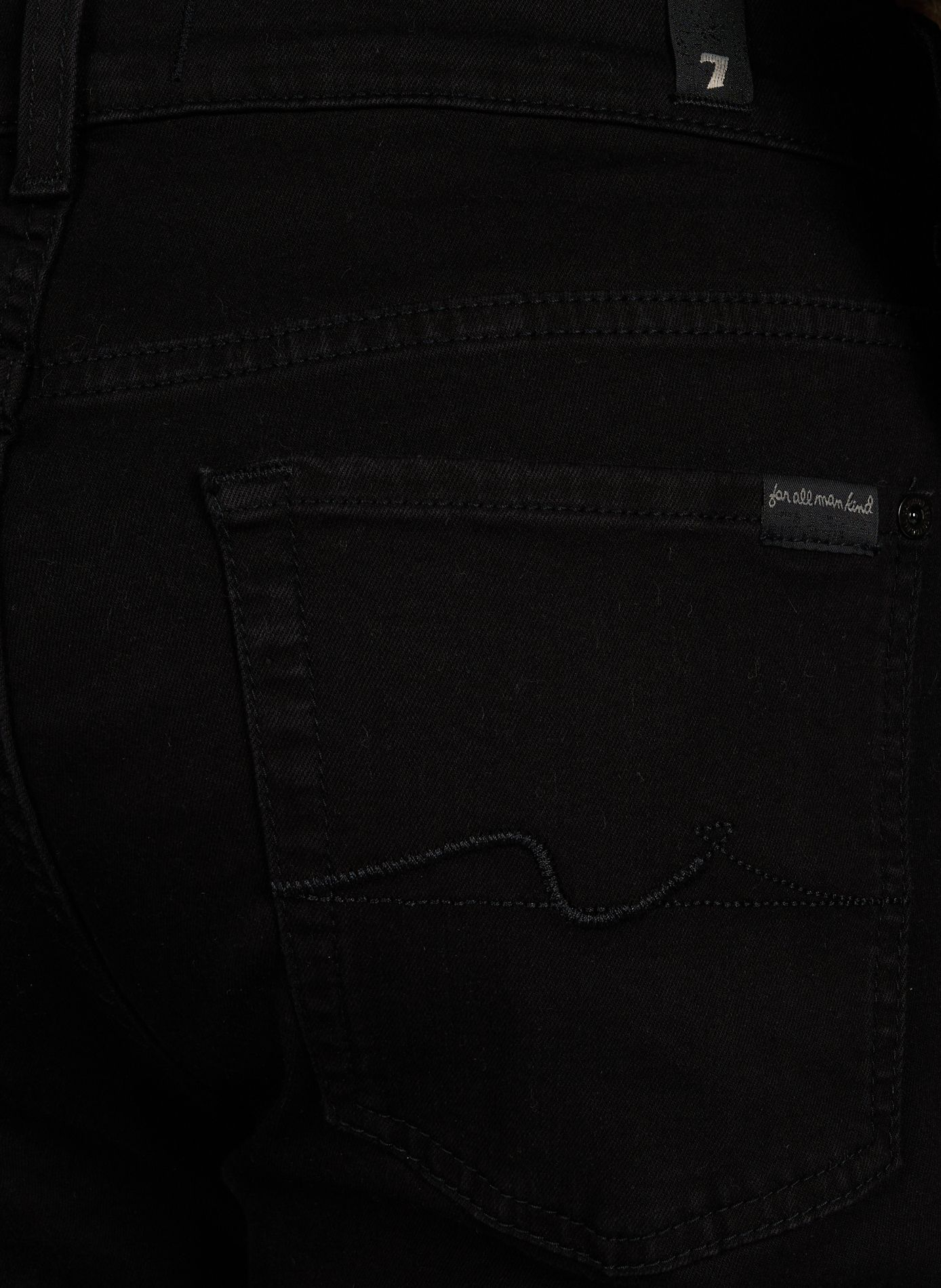 Jean bootcut à taille mi-haute 7 FOR ALL MANKIND Noir