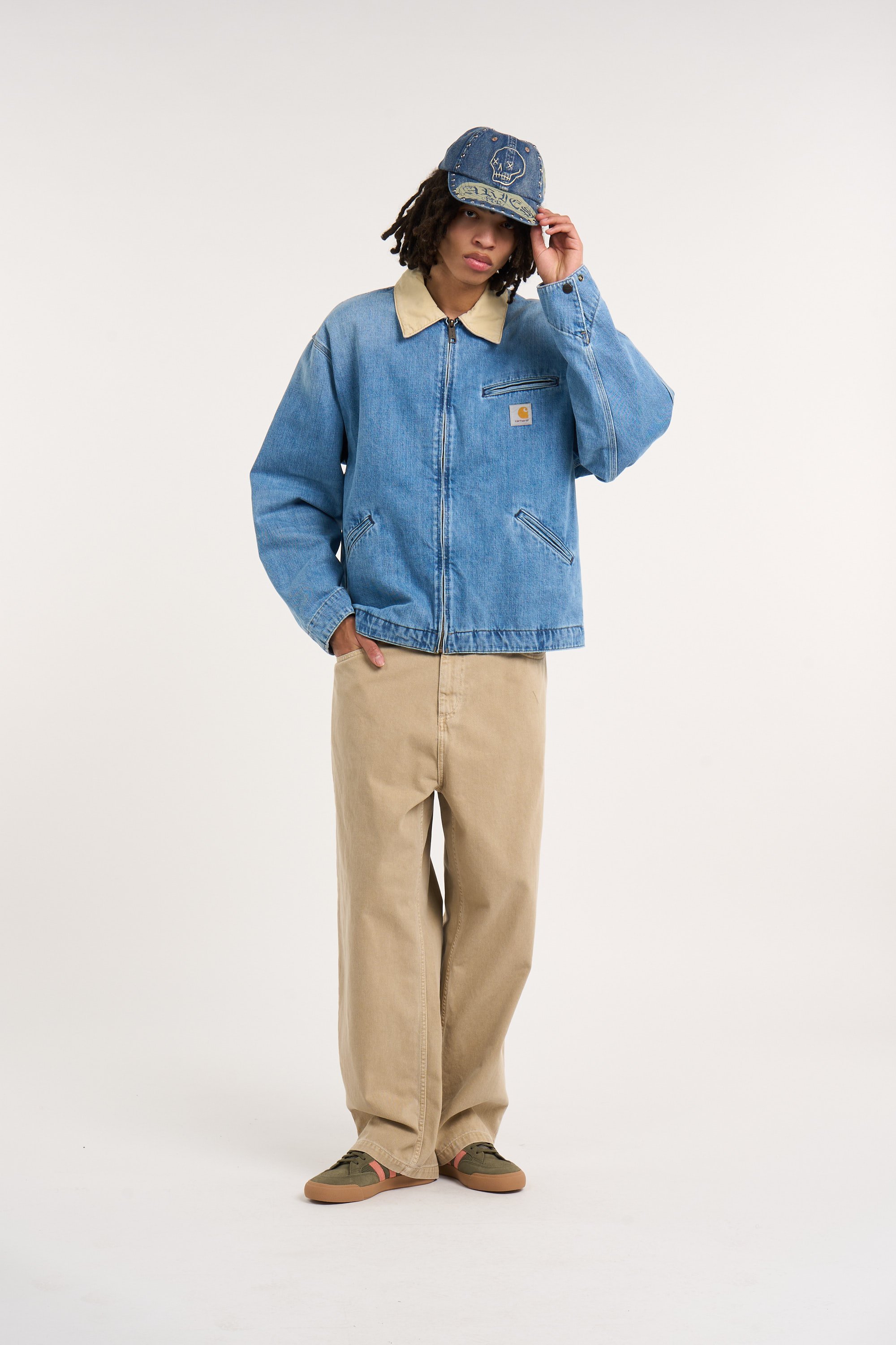 Veste og detroit jacket CARHARTT WIP Bleu