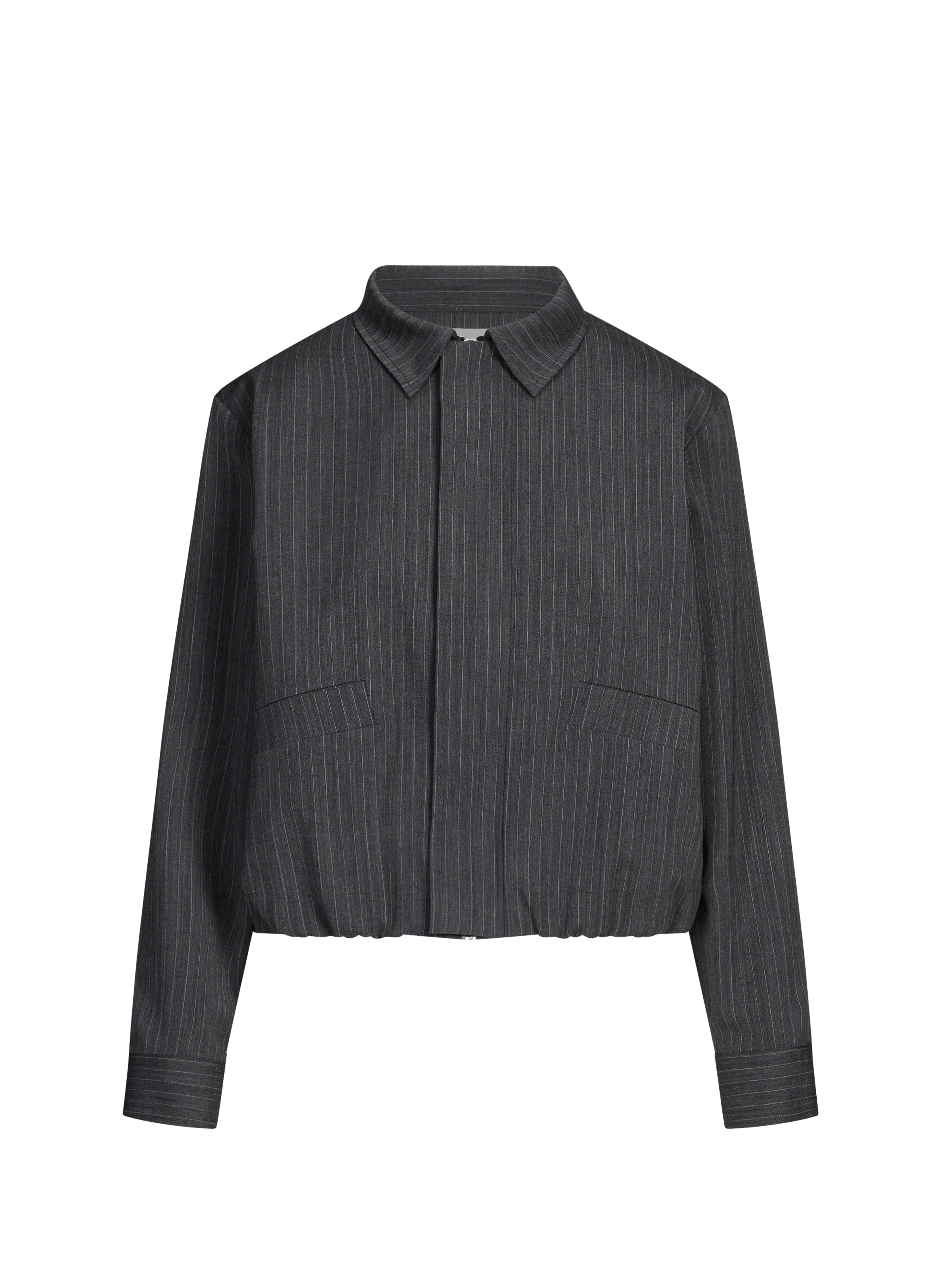 Veste courte Badri en laine mélangée SAISON 1865 Gris