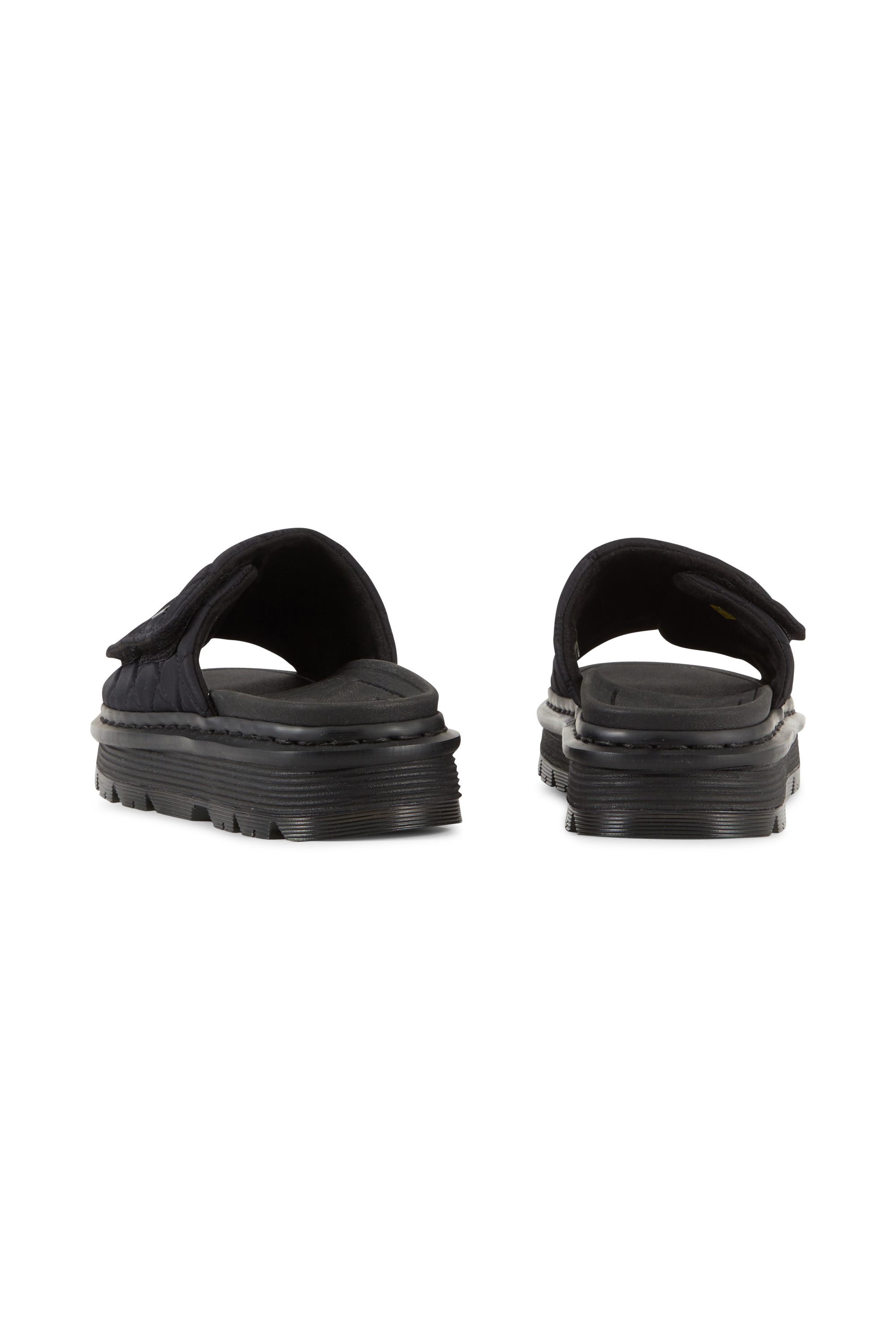 Sandales compensées zebzag DR. MARTENS Noir