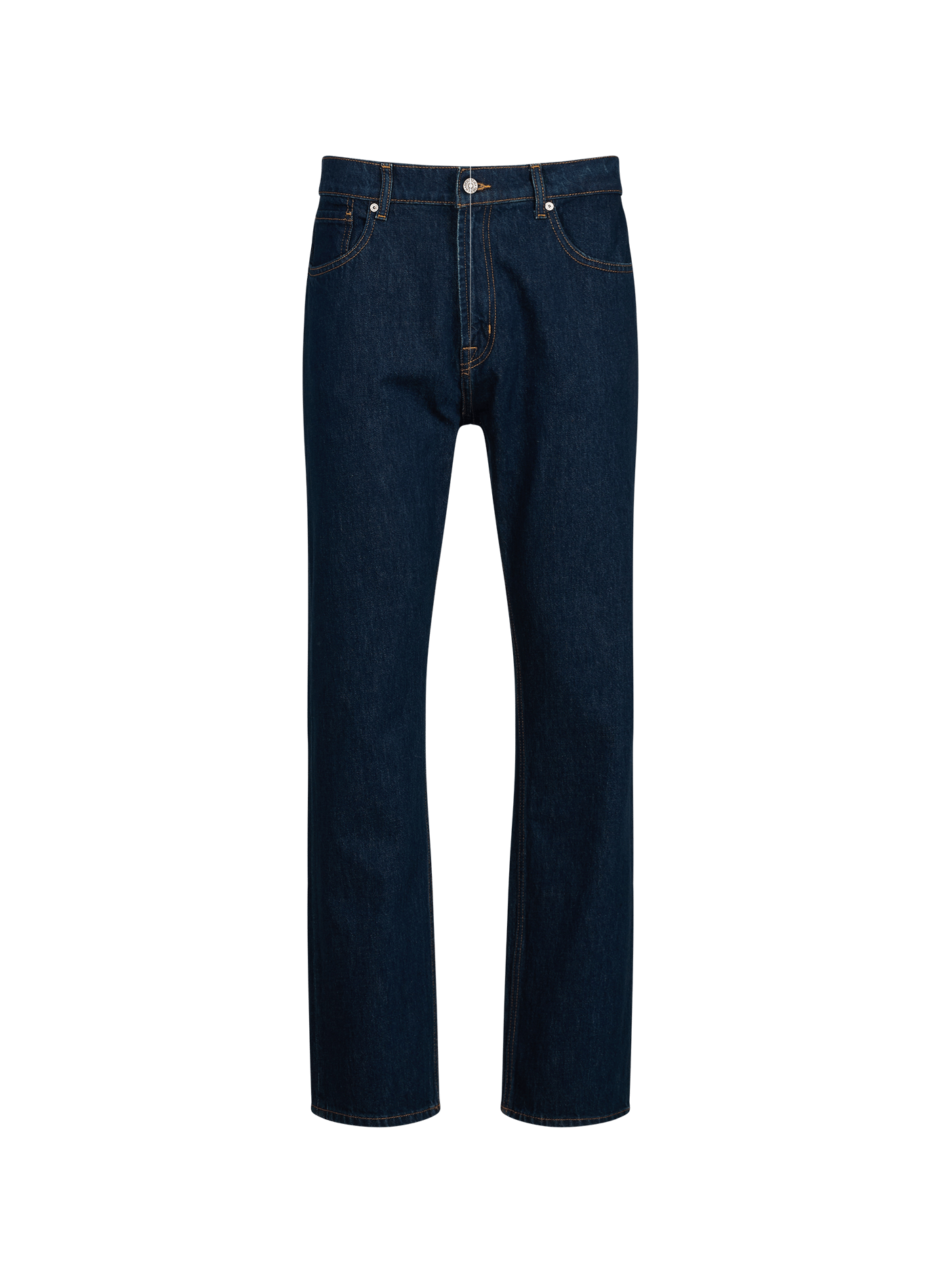 Jeans droit Modern en coton 7 FOR ALL MANKIND Bleu