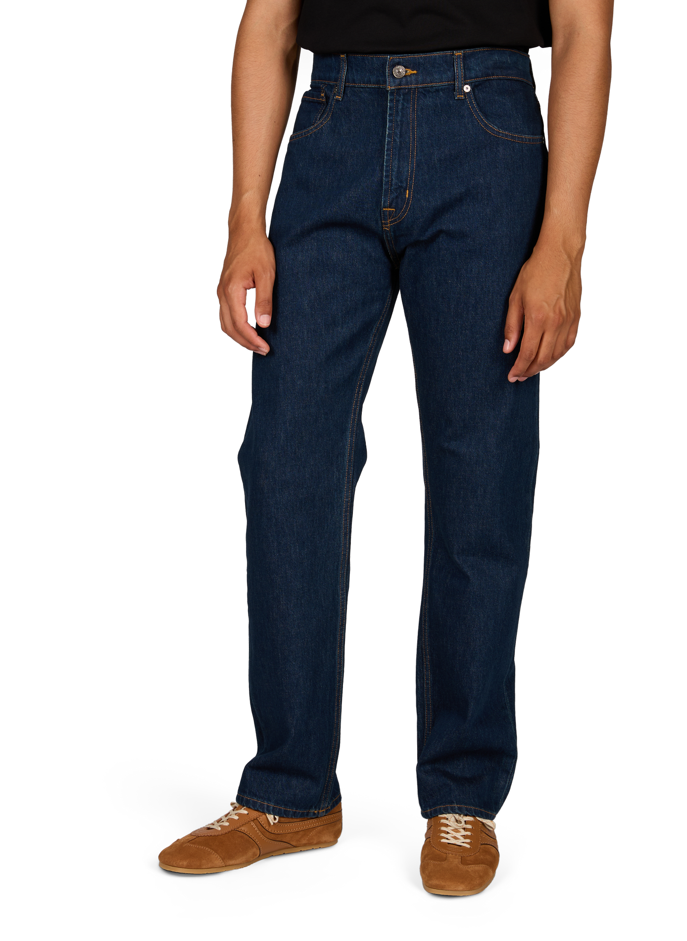 Modern straight leg jeans in cotton 7 FOR ALL MANKIND Blue