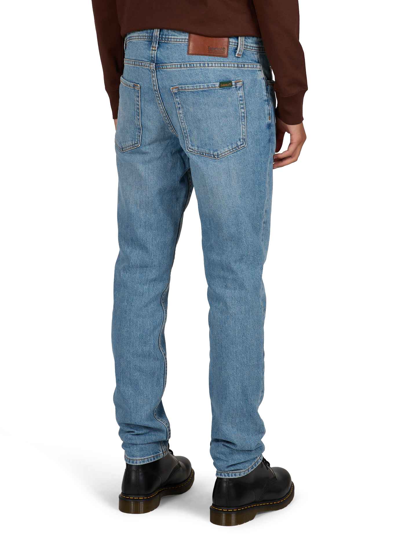 Slim fit jeans in blended cotton denim TIMBERLAND Blue