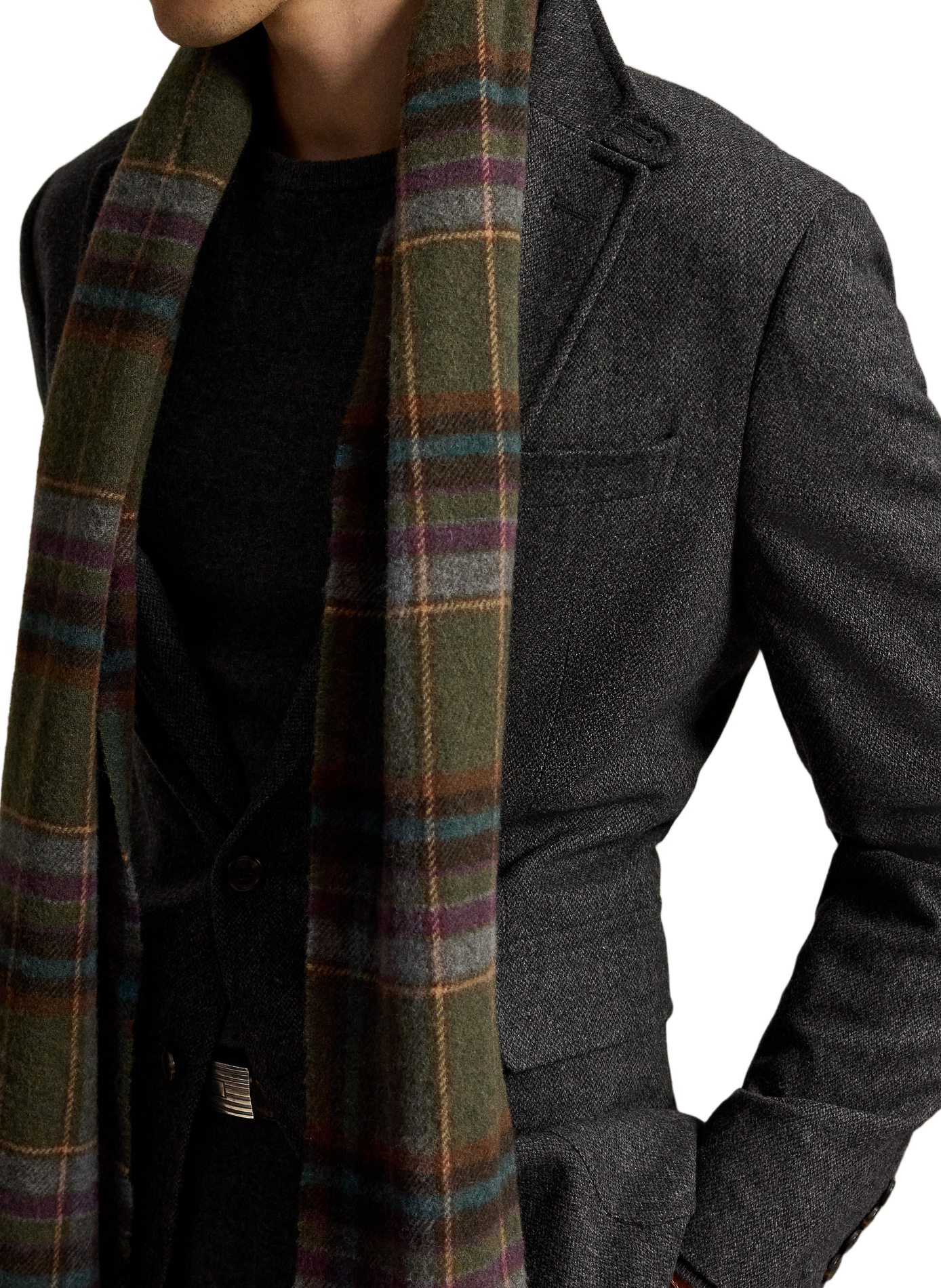 Blazer cintré en laine mélangé POLO RALPH LAUREN Beige