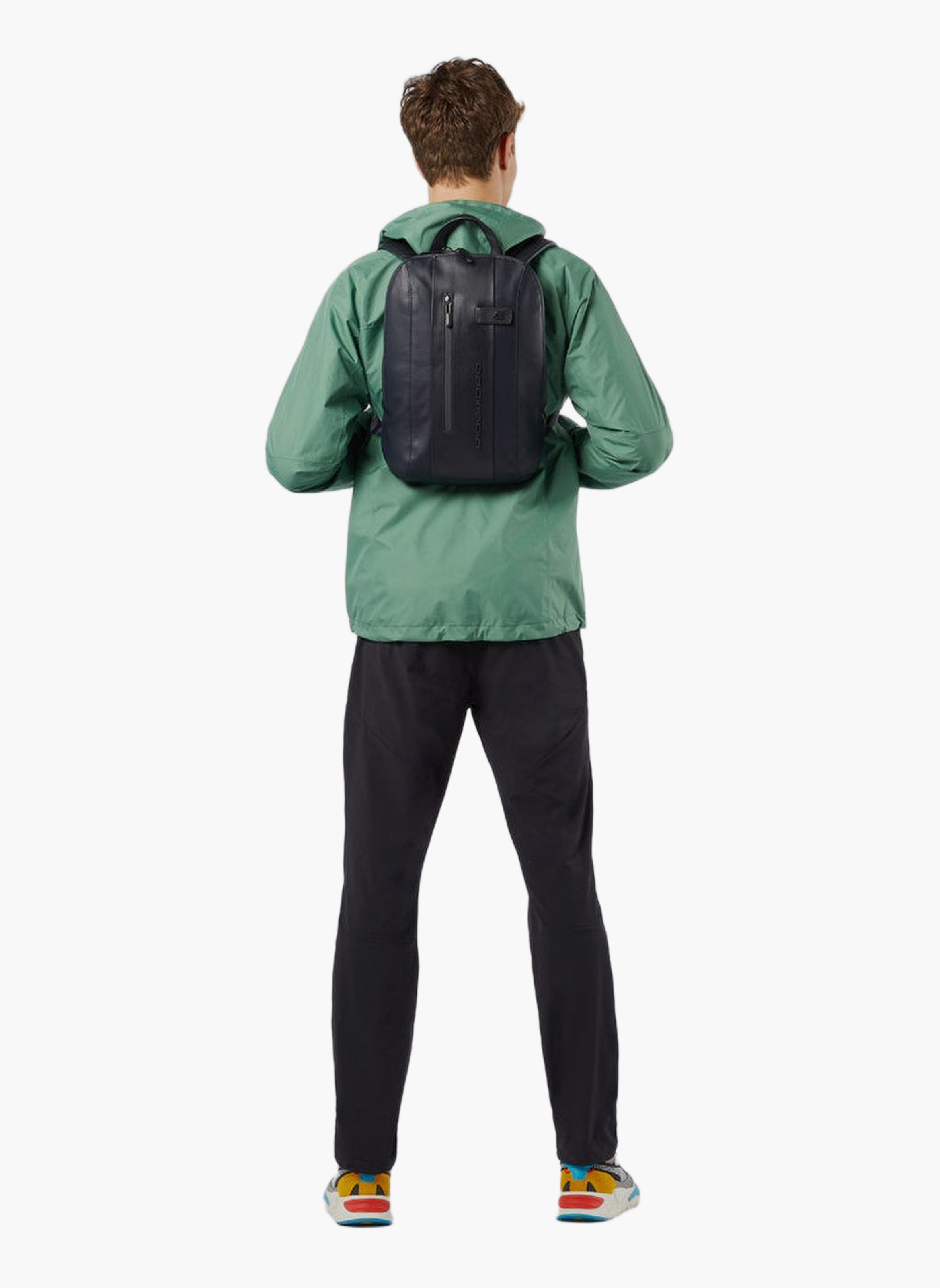 Sac à dos pour ordinateur 14", petit fomat PIQUADRO Gris