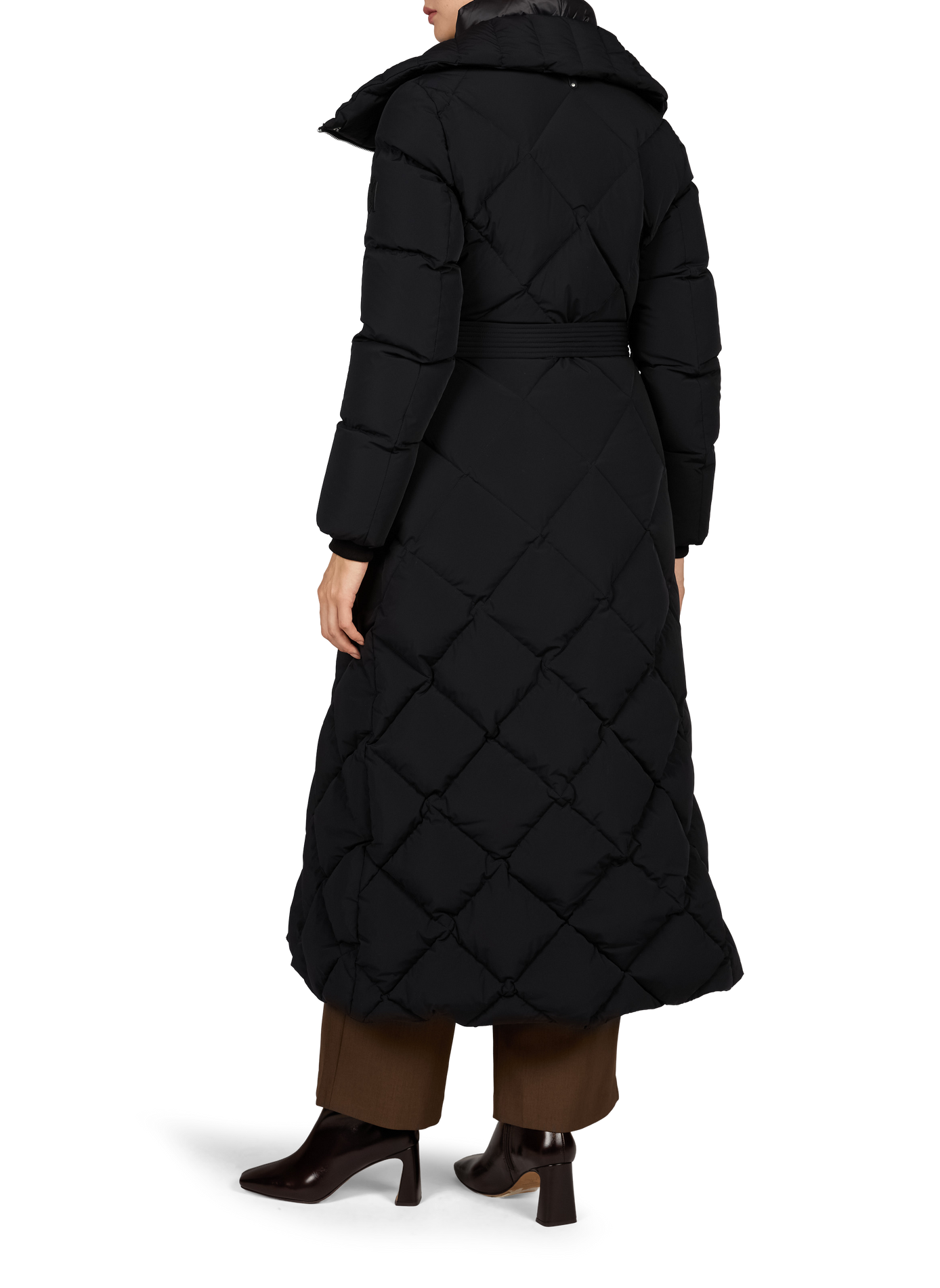 Langer Laurella Daunenjacke MACKAGE Schwarz