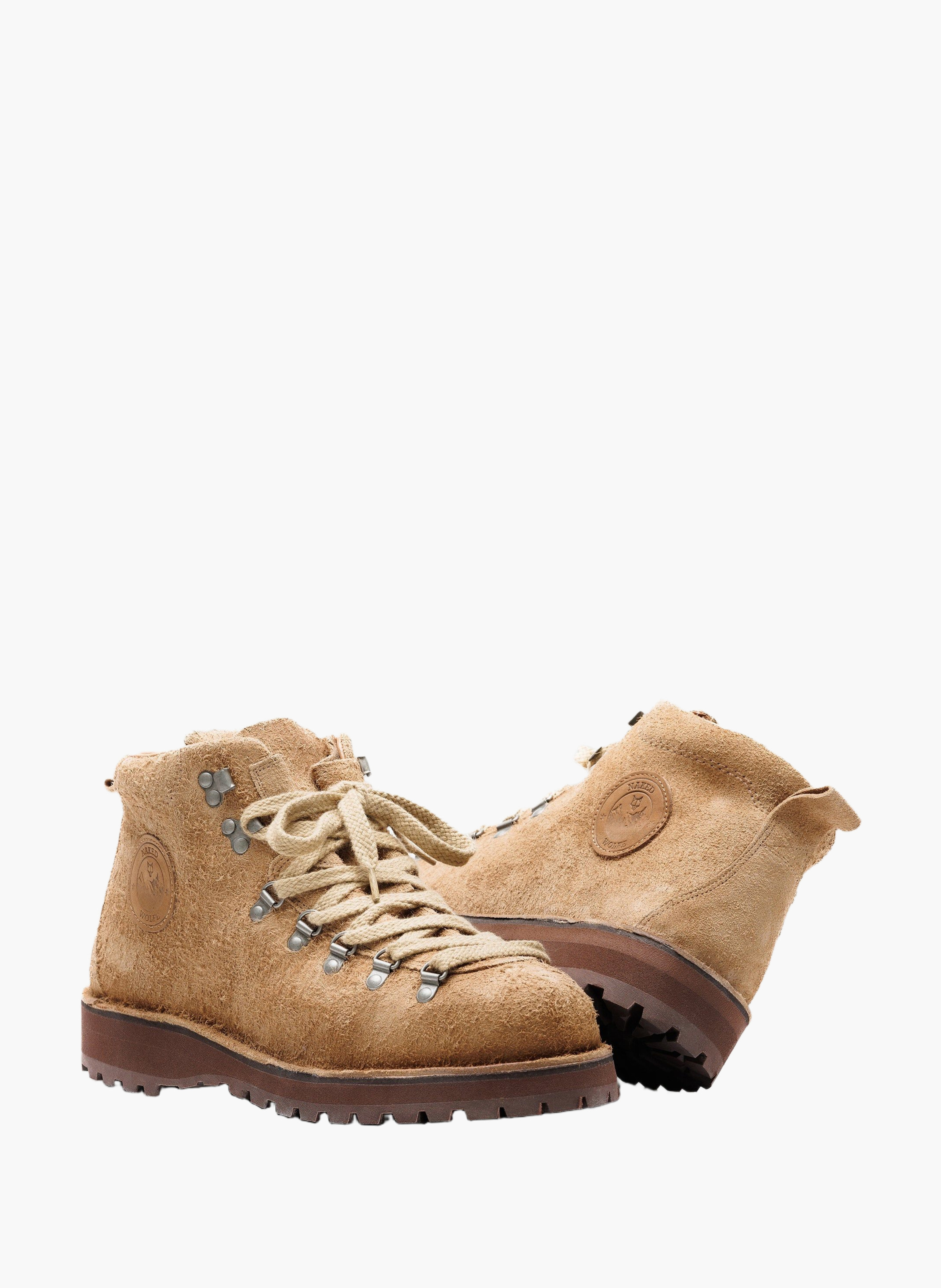 Bottines arctic en daim NAKED WOLFE Beige