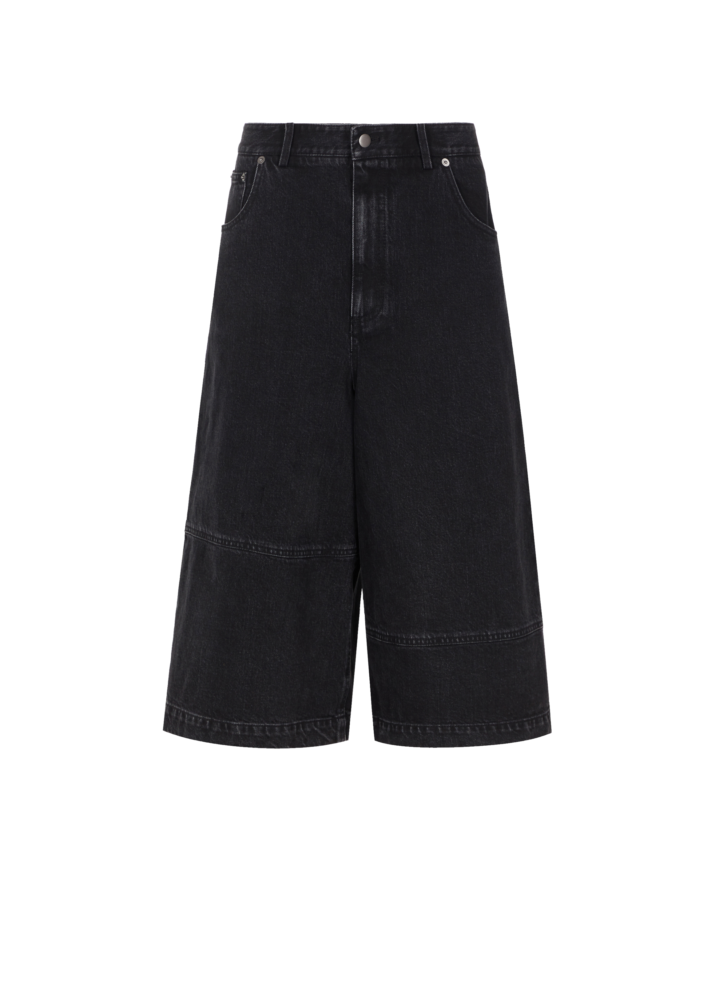 Bermuda en jean ample